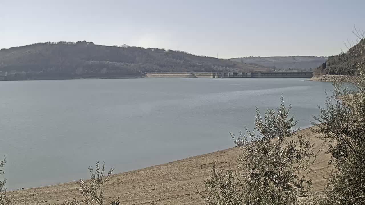 Lago di Corbara Dam Lake - Terni, Umbria, Italy