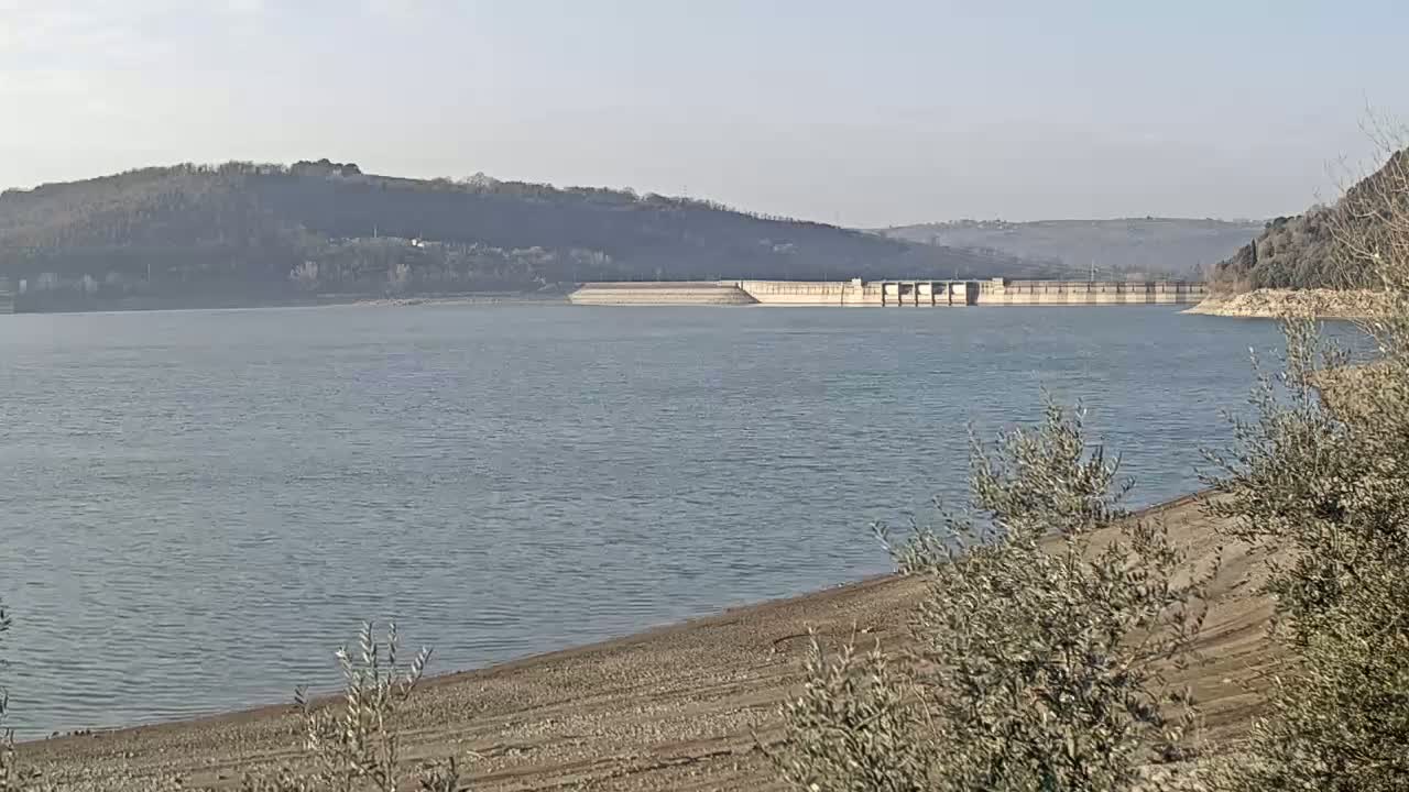 Lago di Corbara Dam Lake - Terni, Umbria, Italy