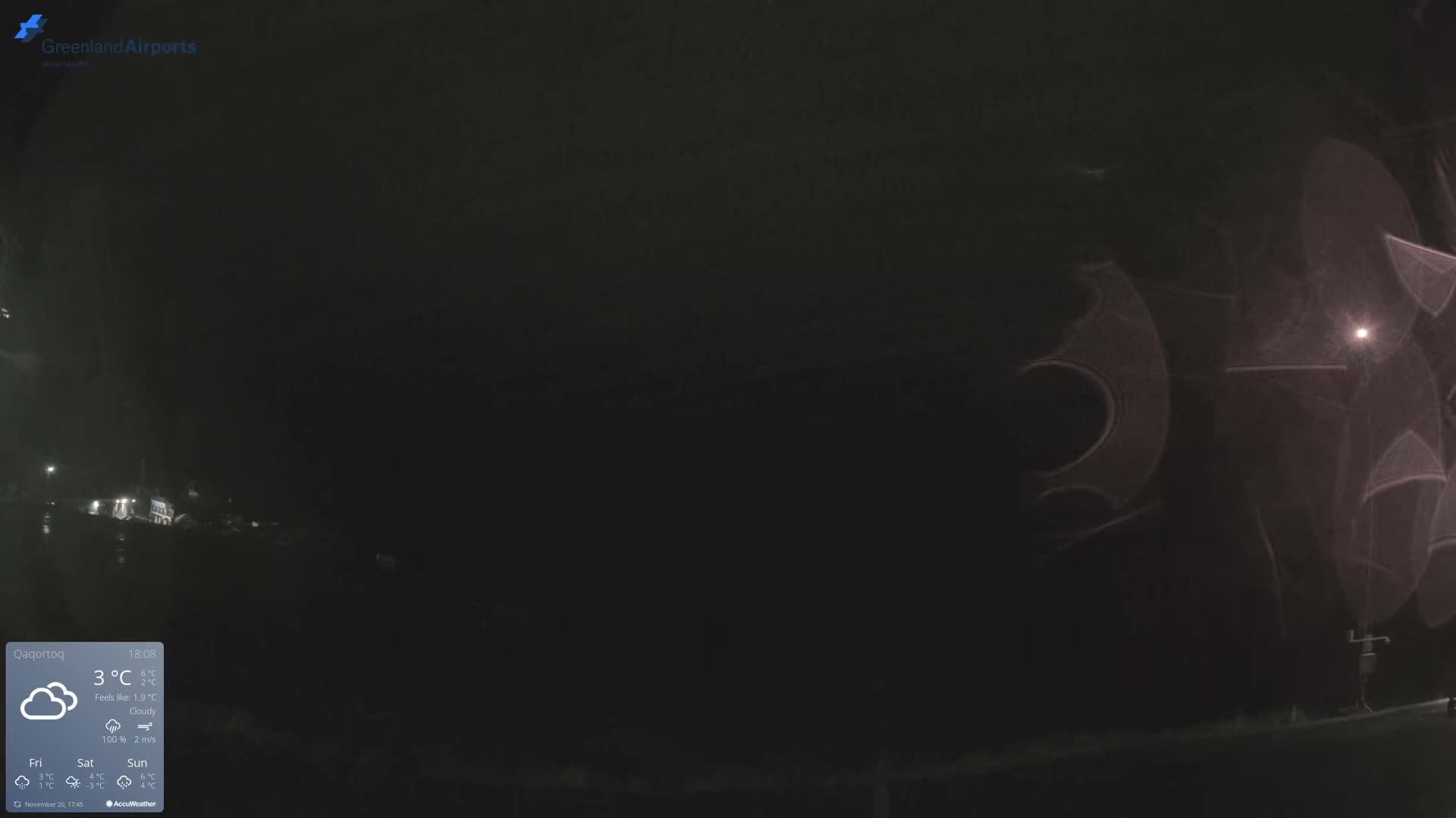 Qaqortoq Village & Mittarfik Qaqortoq Heliport Live Cam JJU / BGJH- Qaqortoq, Kujalleq, Greenland, Denmark