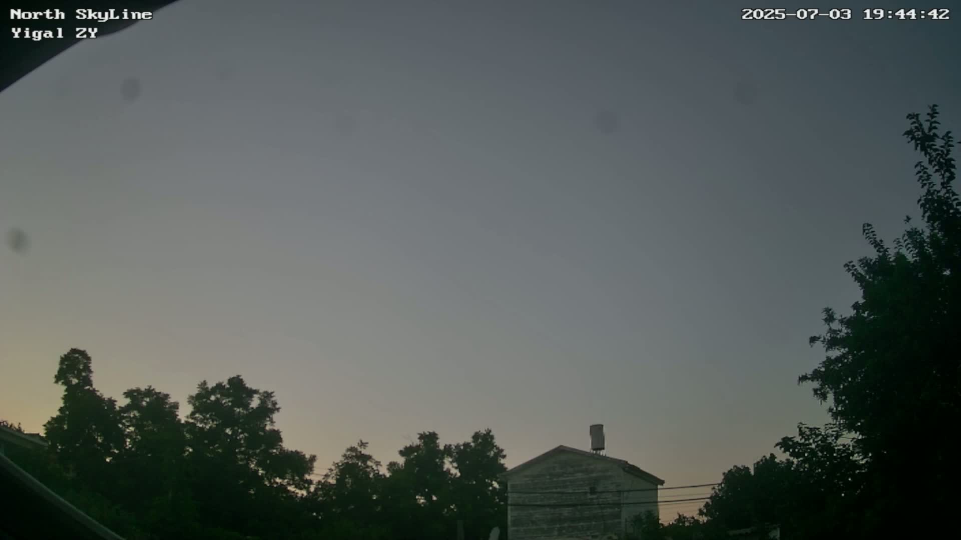 Zikhron Ya'akov, North Towards Skyview from Yigal Street (Missile Spotting) Live Cam - Hadera, Haifa, Israel