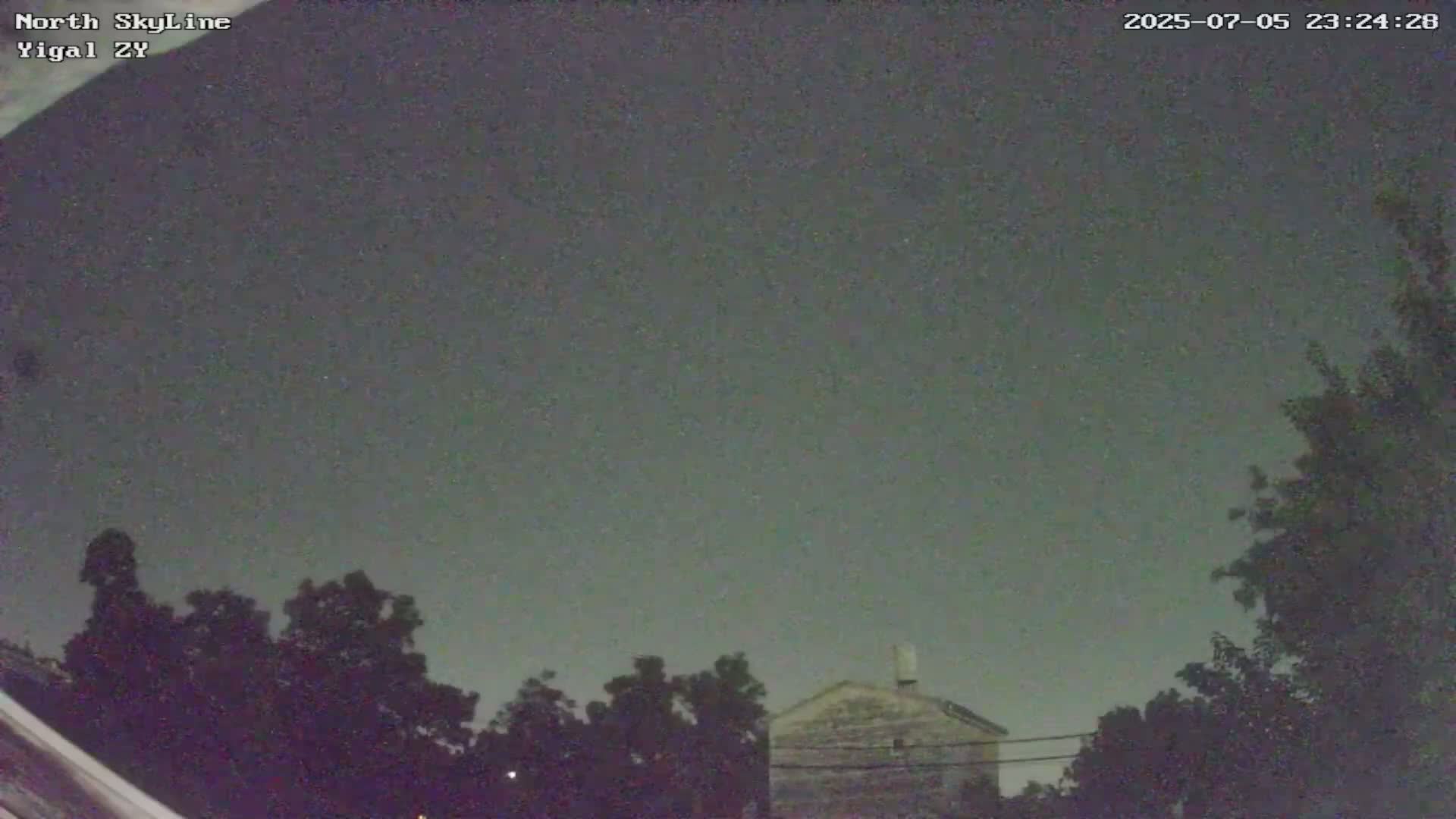 Zikhron Ya'akov, North Towards Skyview from Yigal Street (Missile Spotting) Live Cam - Hadera, Haifa, Israel