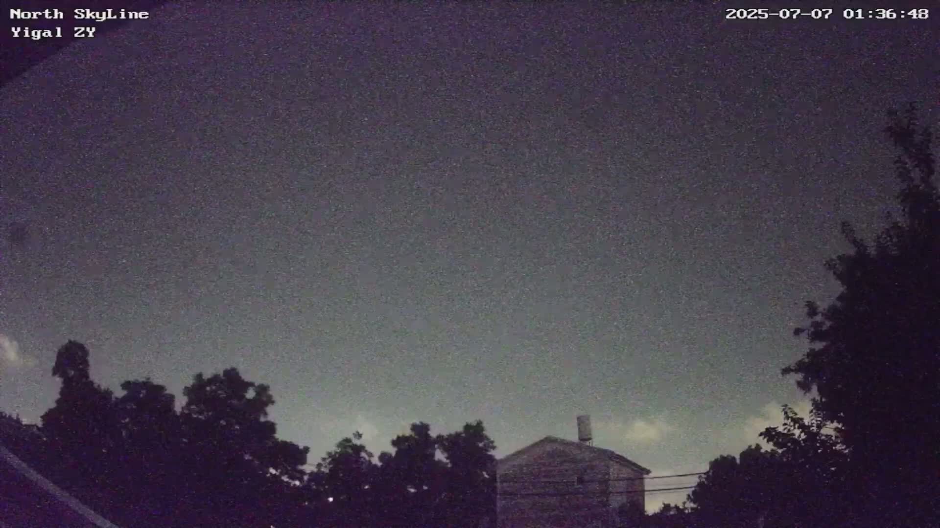 Zikhron Ya'akov, North Towards Skyview from Yigal Street (Missile Spotting) Live Cam - Hadera, Haifa, Israel