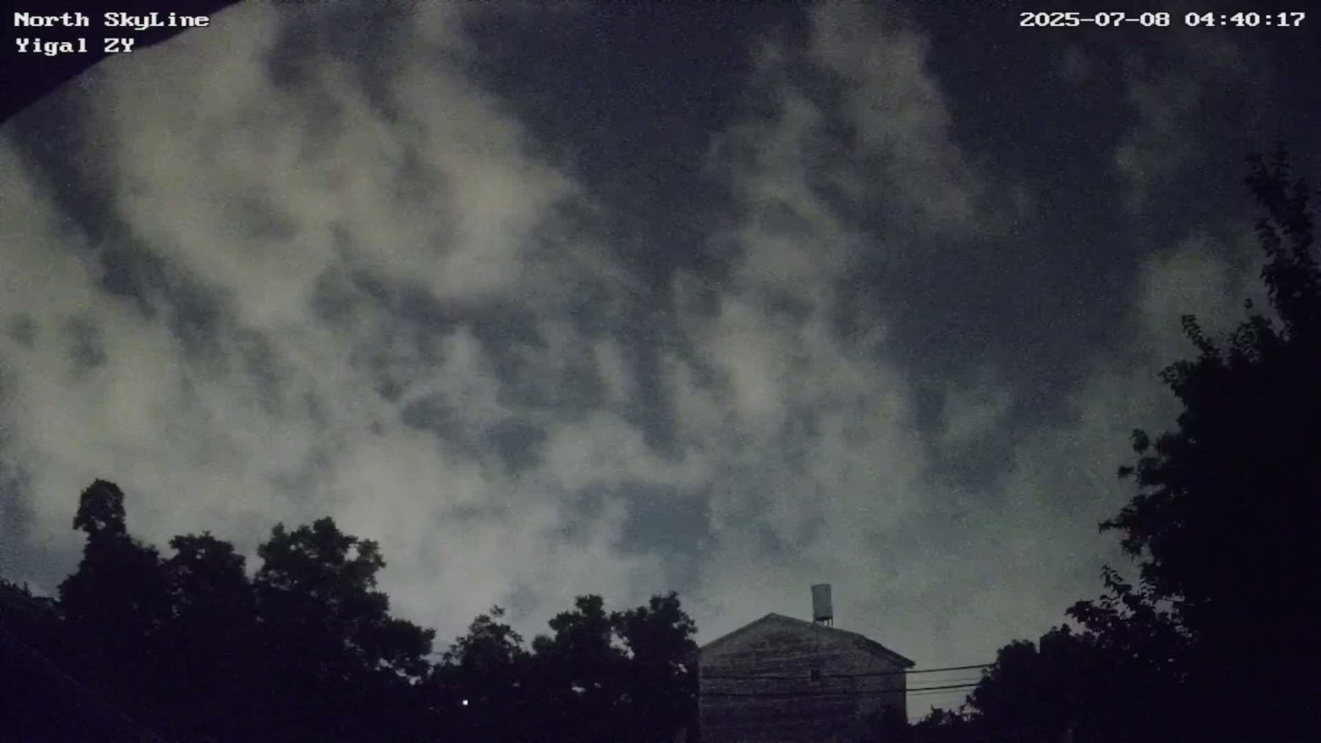 Zikhron Ya'akov, North Towards Skyview from Yigal Street (Missile Spotting) Live Cam - Hadera, Haifa, Israel