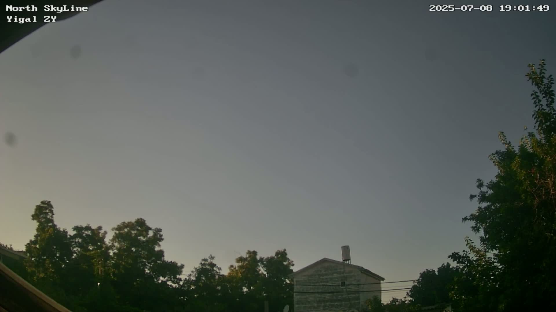 Zikhron Ya'akov, North Towards Skyview from Yigal Street (Missile Spotting) Live Cam - Hadera, Haifa, Israel
