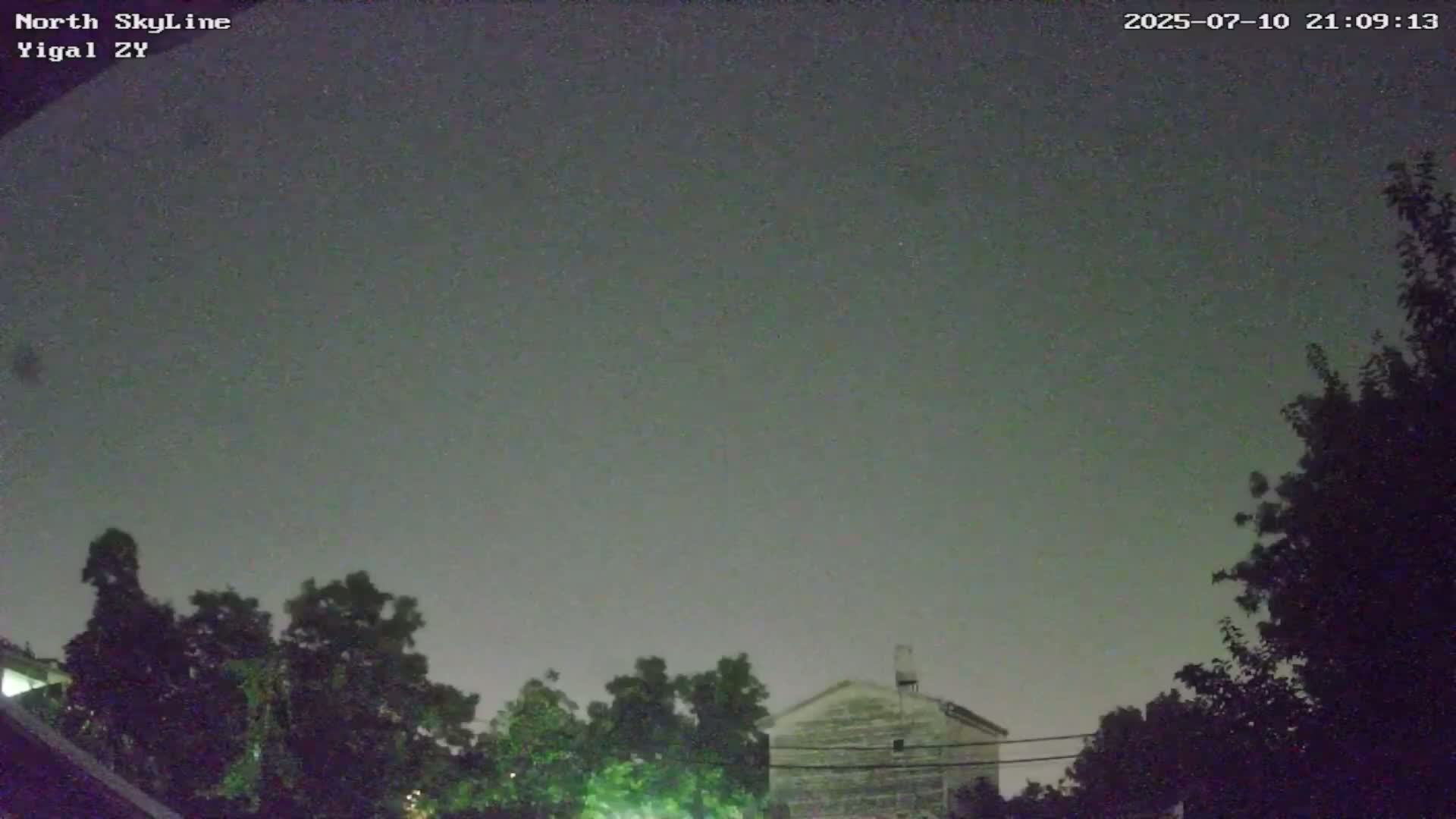 Zikhron Ya'akov, North Towards Skyview from Yigal Street (Missile Spotting) Live Cam - Hadera, Haifa, Israel
