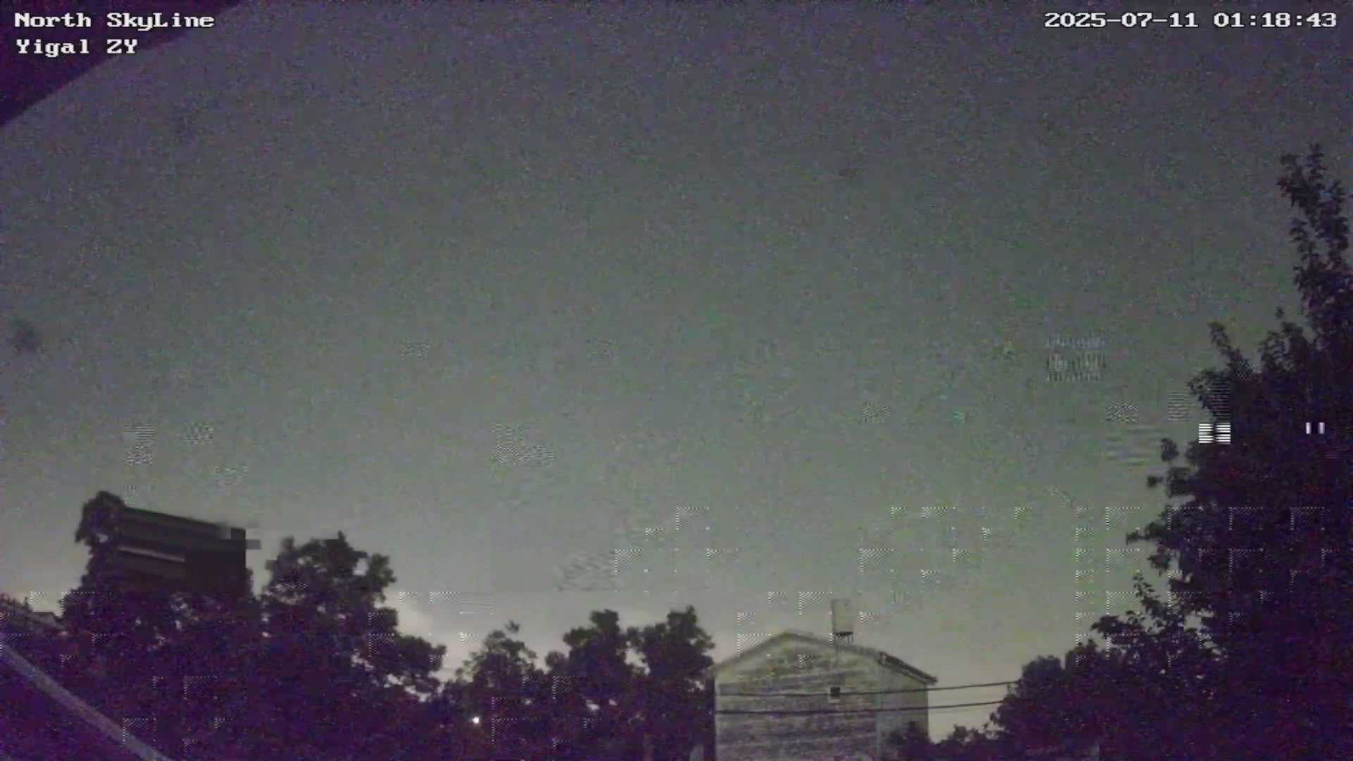 Zikhron Ya'akov, North Towards Skyview from Yigal Street (Missile Spotting) Live Cam - Hadera, Haifa, Israel