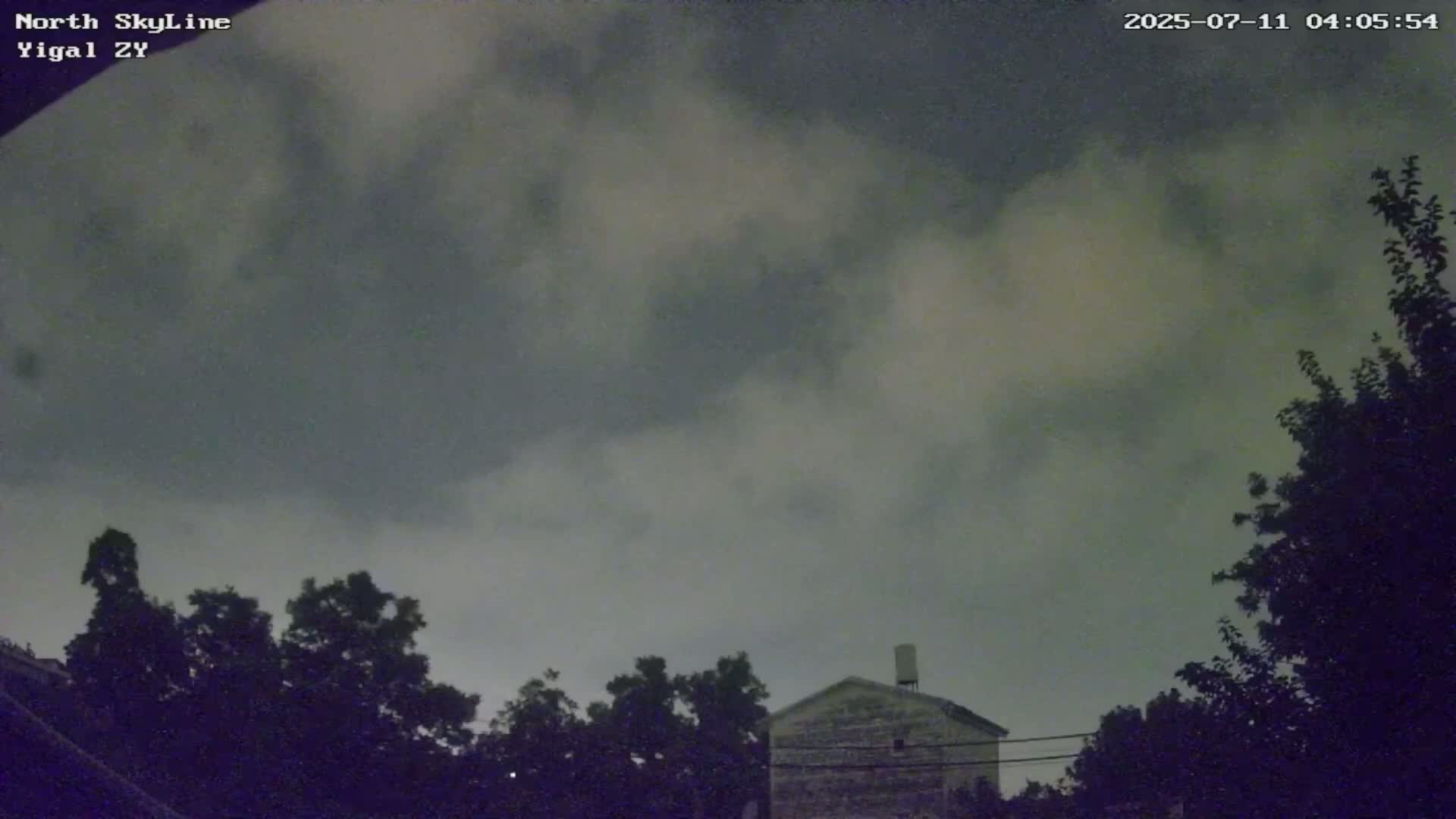 Zikhron Ya'akov, North Towards Skyview from Yigal Street (Missile Spotting) Live Cam - Hadera, Haifa, Israel