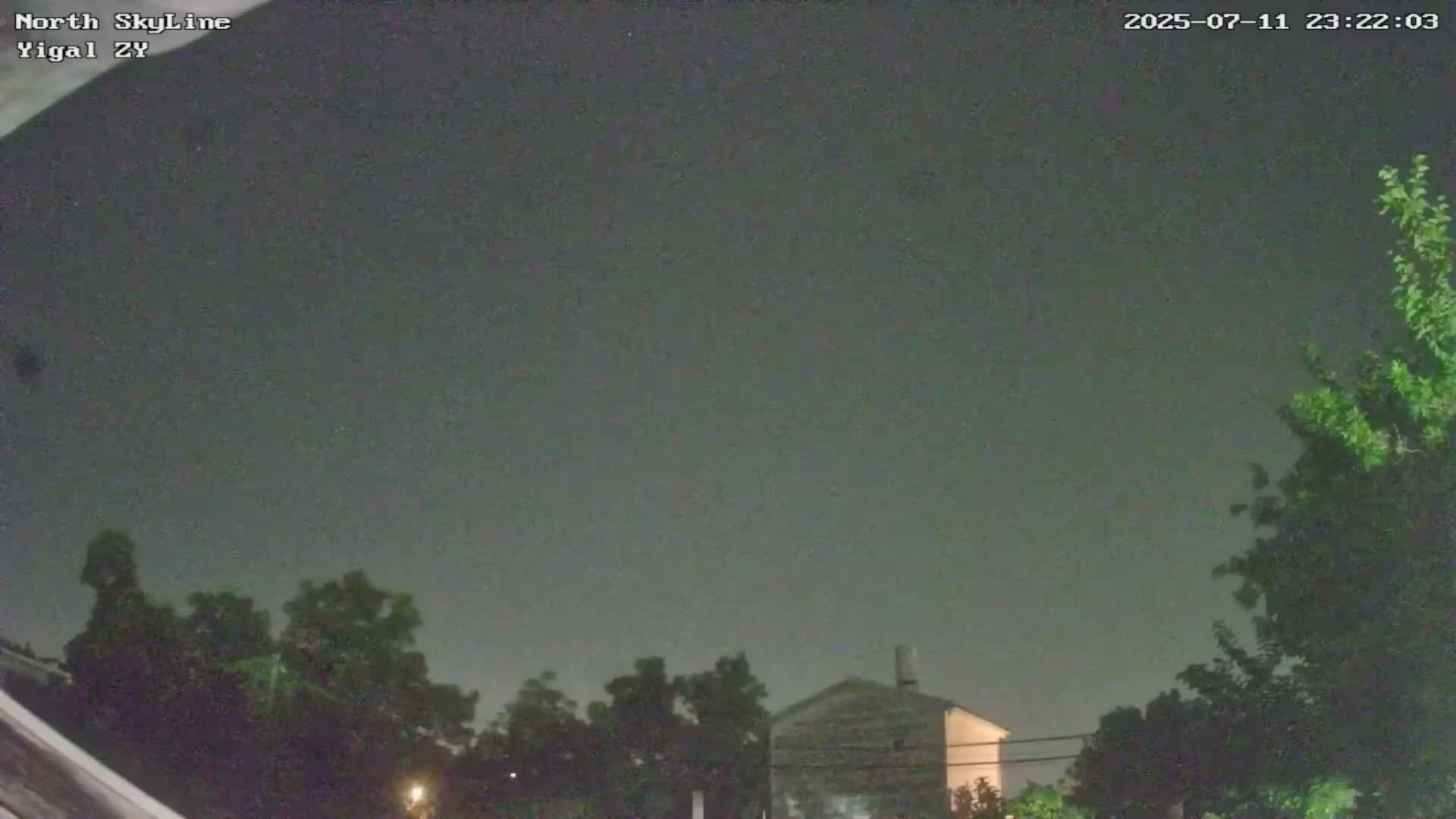 Zikhron Ya'akov, North Towards Skyview from Yigal Street (Missile Spotting) Live Cam - Hadera, Haifa, Israel