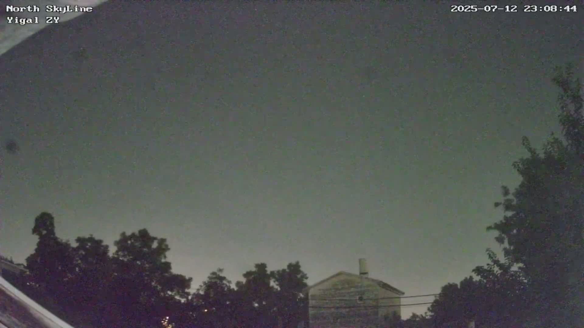 Zikhron Ya'akov, North Towards Skyview from Yigal Street (Missile Spotting) Live Cam - Hadera, Haifa, Israel