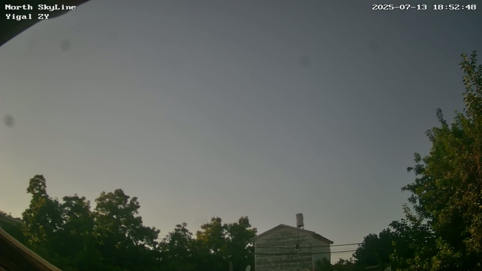 Zikhron Ya'akov, North Towards Skyview from Yigal Street (Missile Spotting) Live Cam - Hadera, Haifa, Israel