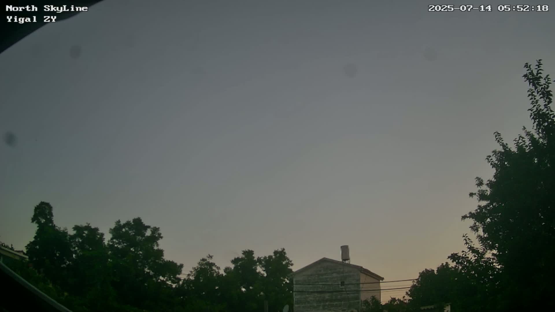 Zikhron Ya'akov, North Towards Skyview from Yigal Street (Missile Spotting) Live Cam - Hadera, Haifa, Israel
