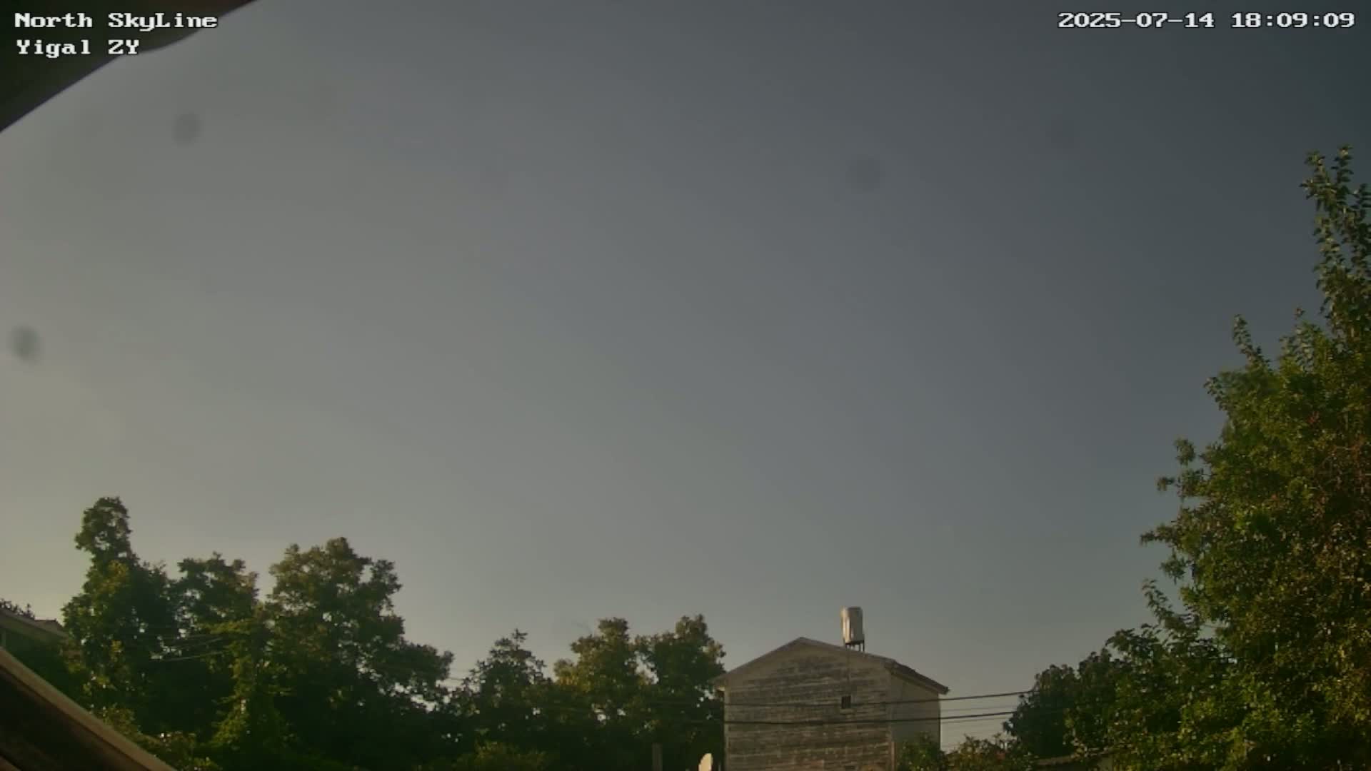 Zikhron Ya'akov, North Towards Skyview from Yigal Street (Missile Spotting) Live Cam - Hadera, Haifa, Israel