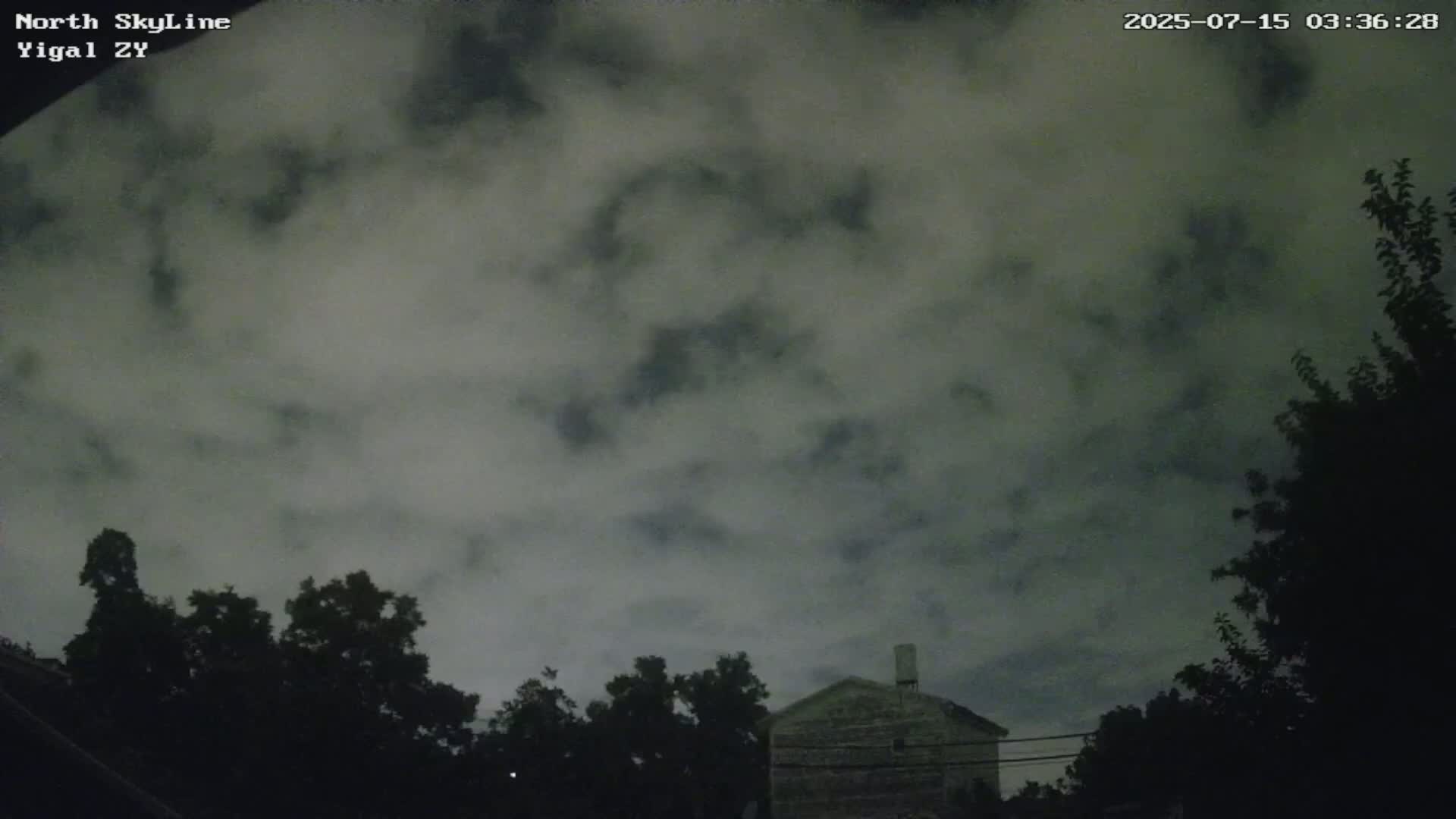 Zikhron Ya'akov, North Towards Skyview from Yigal Street (Missile Spotting) Live Cam - Hadera, Haifa, Israel