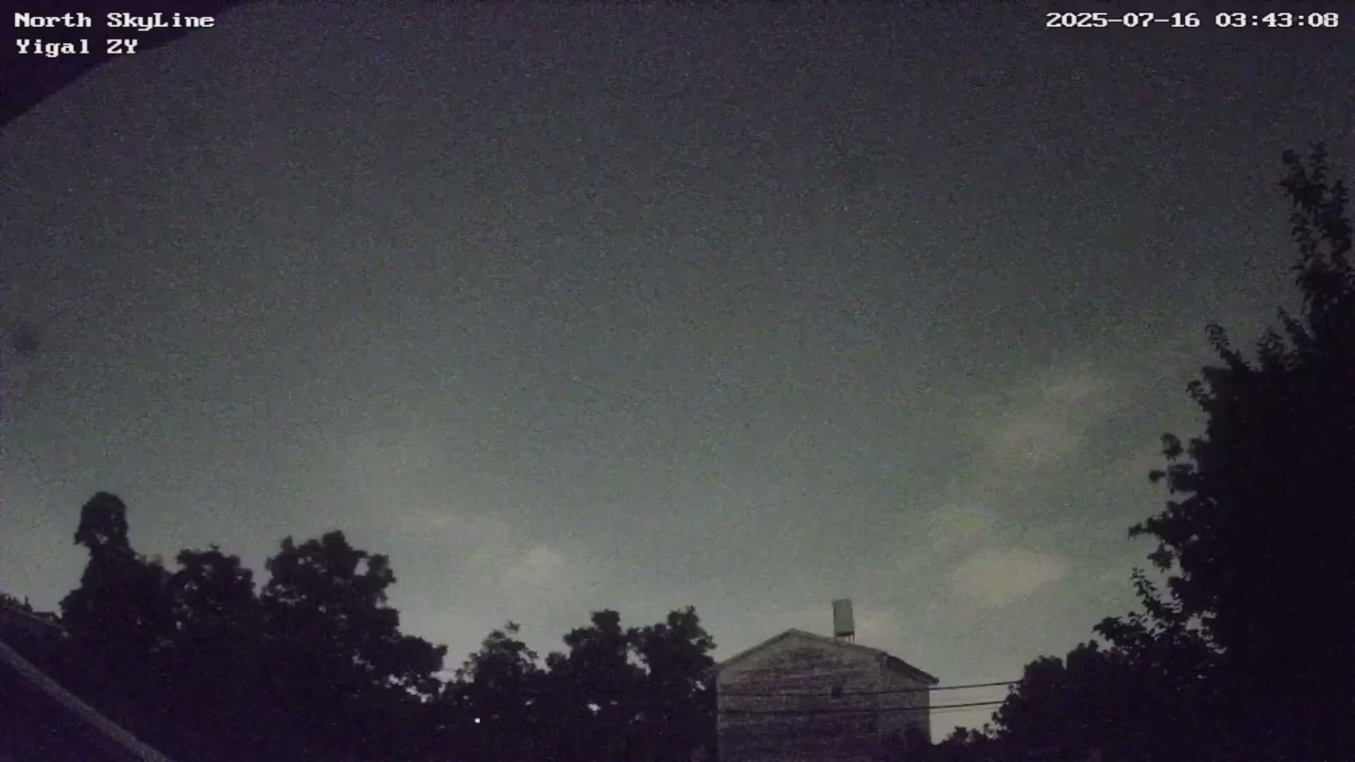 Zikhron Ya'akov, North Towards Skyview from Yigal Street (Missile Spotting) Live Cam - Hadera, Haifa, Israel