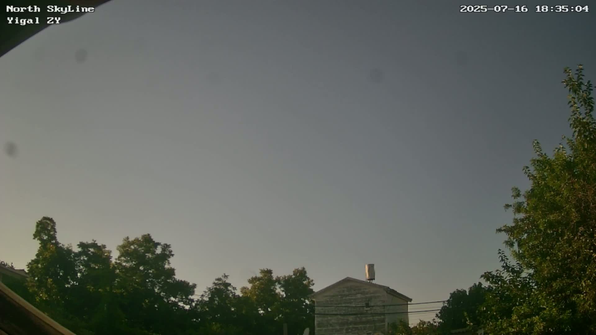 Zikhron Ya'akov, North Towards Skyview from Yigal Street (Missile Spotting) Live Cam - Hadera, Haifa, Israel