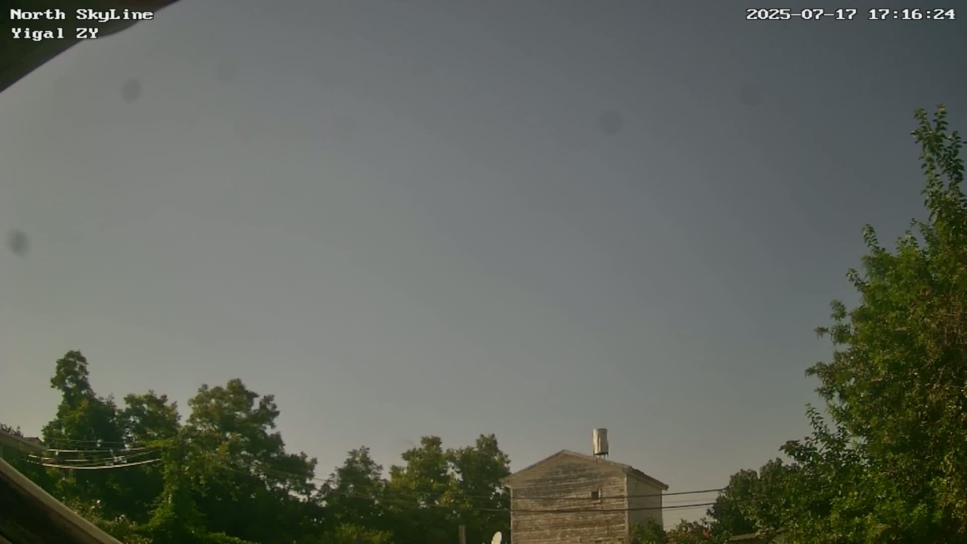 Zikhron Ya'akov, North Towards Skyview from Yigal Street (Missile Spotting) Live Cam - Hadera, Haifa, Israel