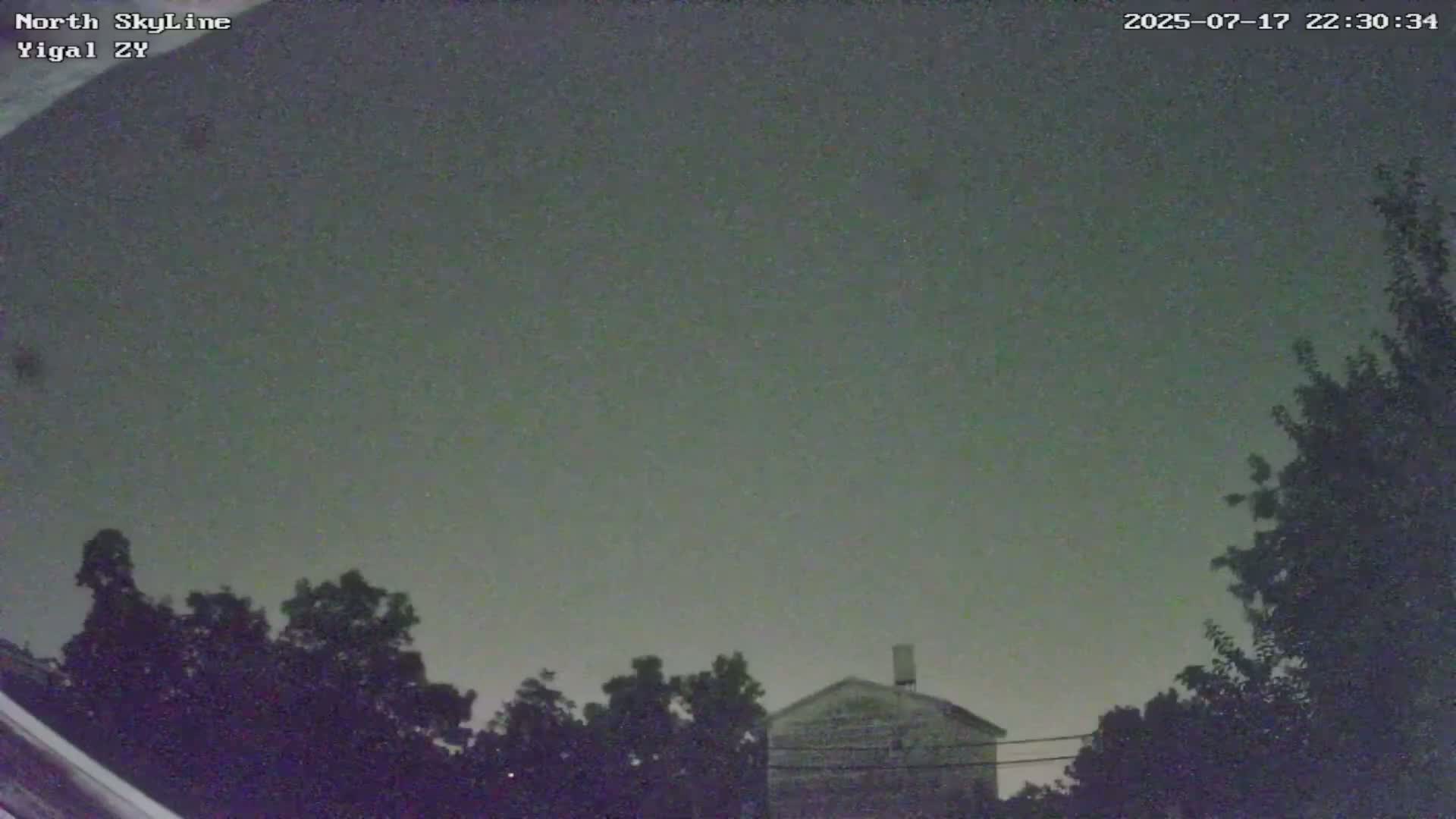 Zikhron Ya'akov, North Towards Skyview from Yigal Street (Missile Spotting) Live Cam - Hadera, Haifa, Israel
