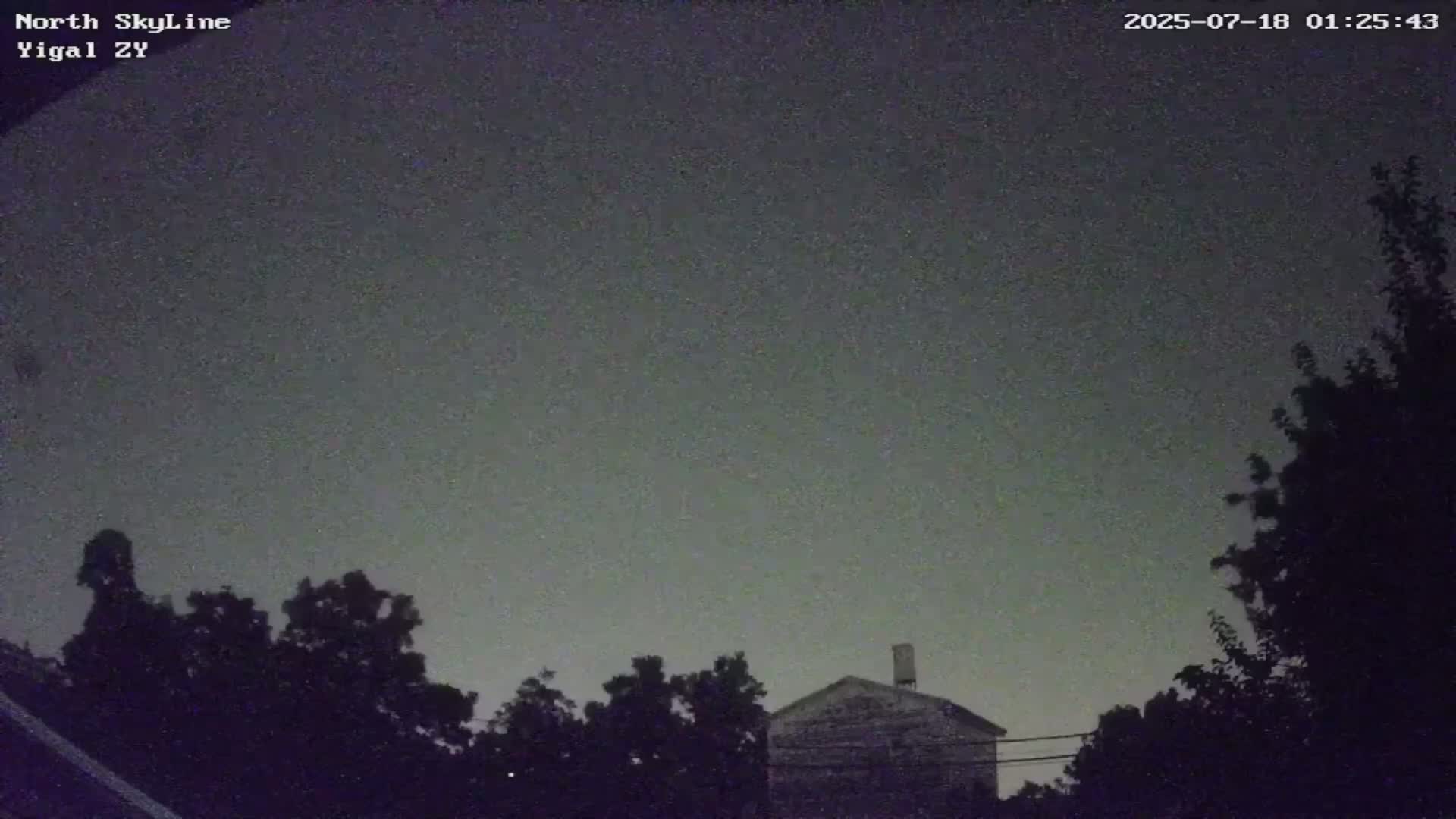 Zikhron Ya'akov, North Towards Skyview from Yigal Street (Missile Spotting) Live Cam - Hadera, Haifa, Israel
