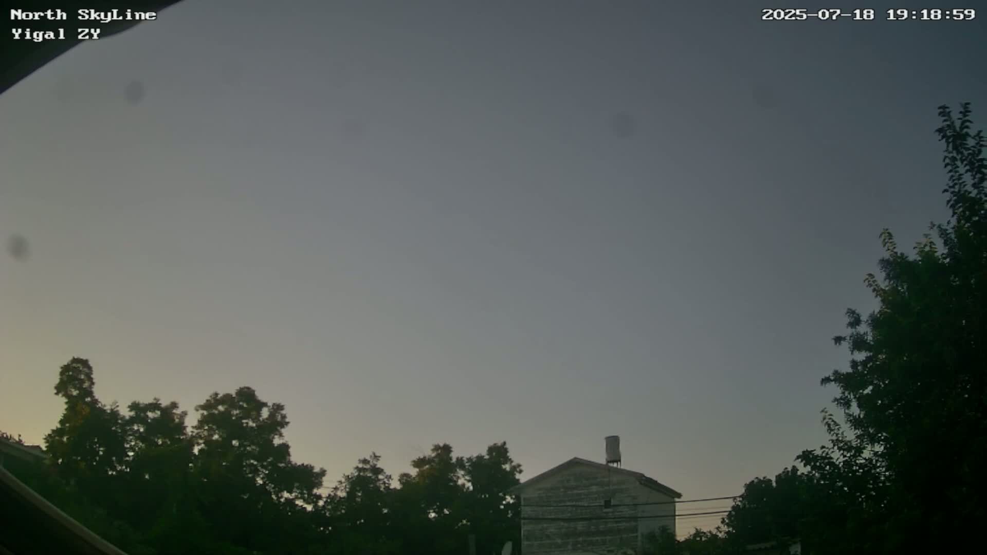 Zikhron Ya'akov, North Towards Skyview from Yigal Street (Missile Spotting) Live Cam - Hadera, Haifa, Israel