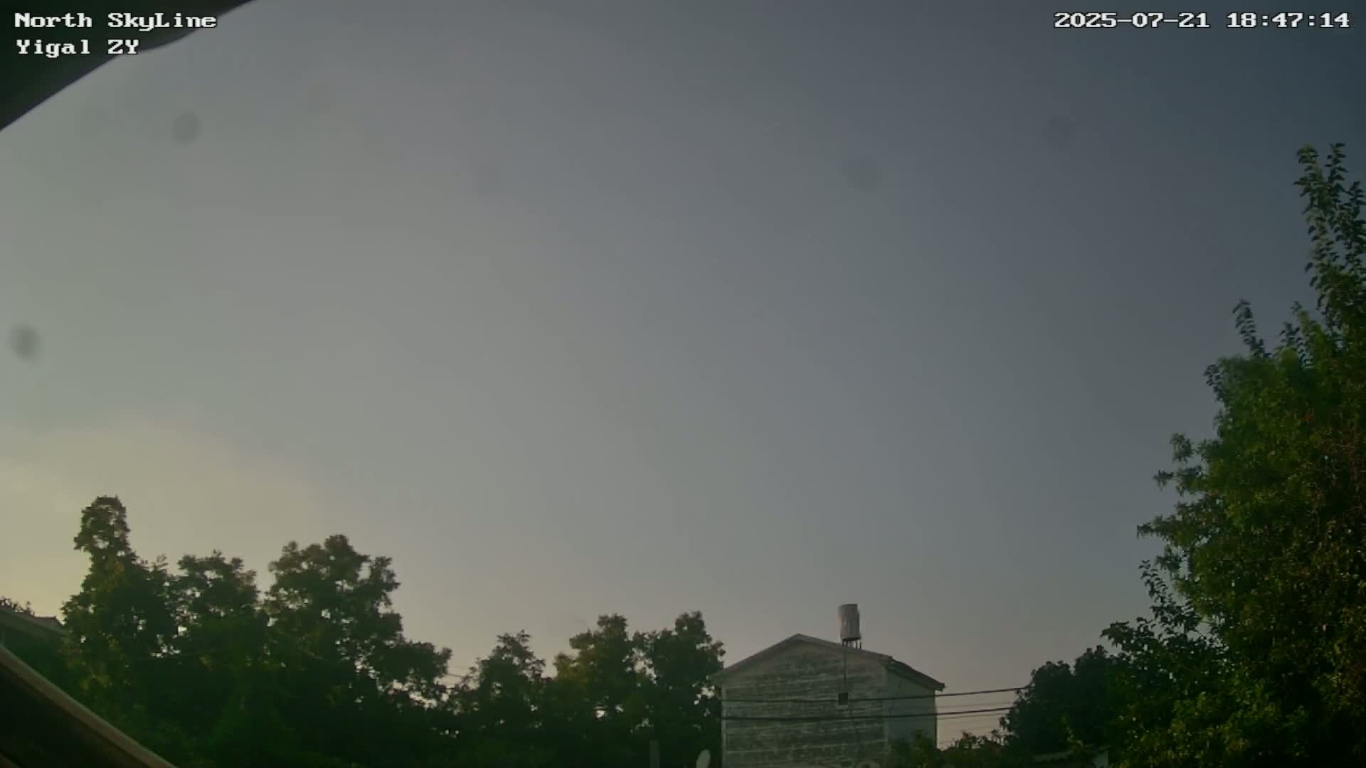 Zikhron Ya'akov, North Towards Skyview from Yigal Street (Missile Spotting) Live Cam - Hadera, Haifa, Israel
