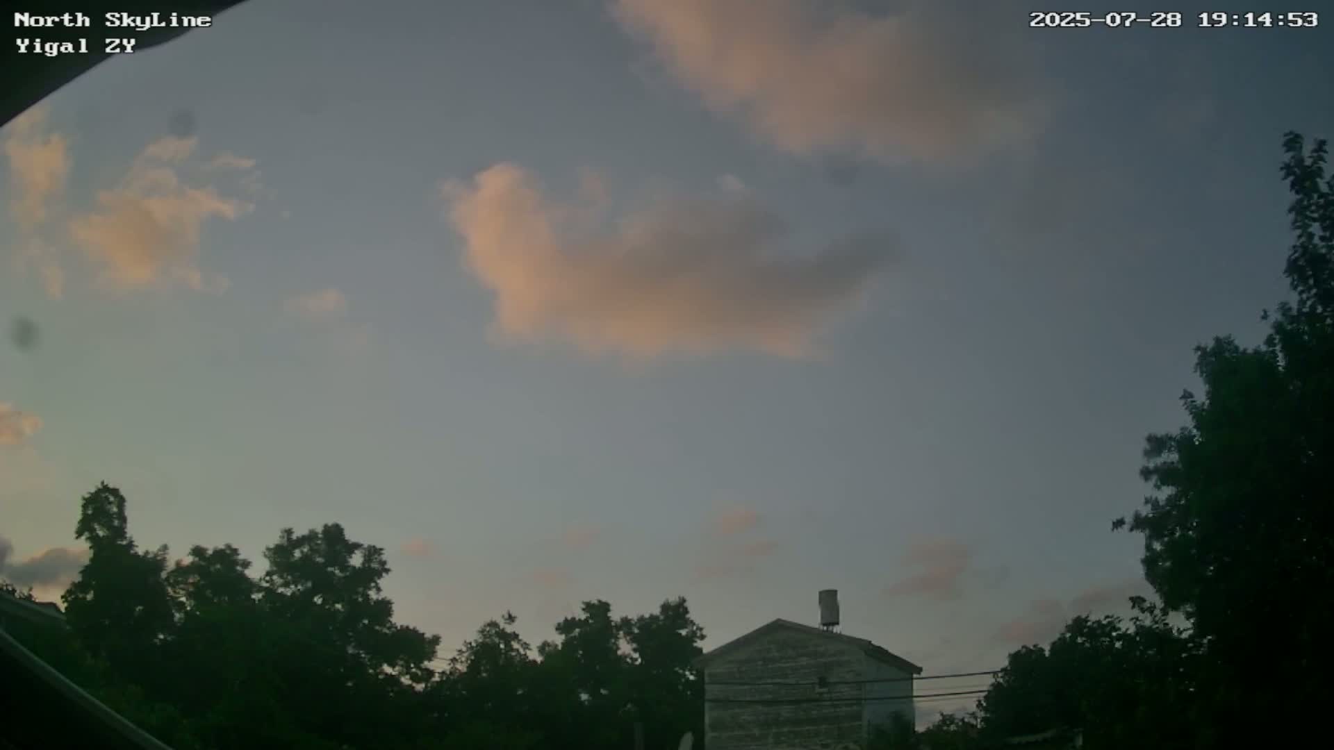 Zikhron Ya'akov, North Towards Skyview from Yigal Street (Missile Spotting) Live Cam - Hadera, Haifa, Israel