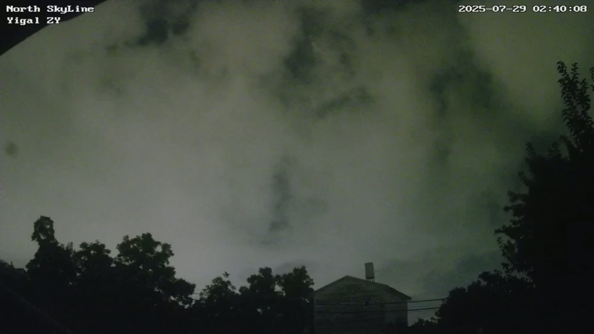 Zikhron Ya'akov, North Towards Skyview from Yigal Street (Missile Spotting) Live Cam - Hadera, Haifa, Israel