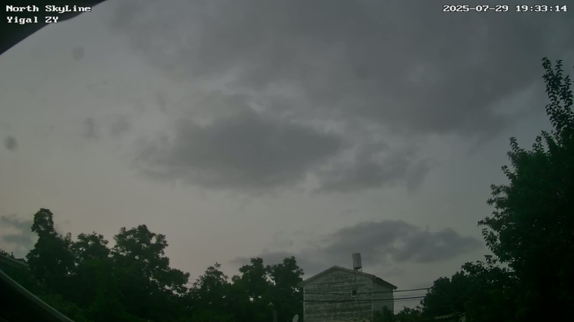 Zikhron Ya'akov, North Towards Skyview from Yigal Street (Missile Spotting) Live Cam - Hadera, Haifa, Israel