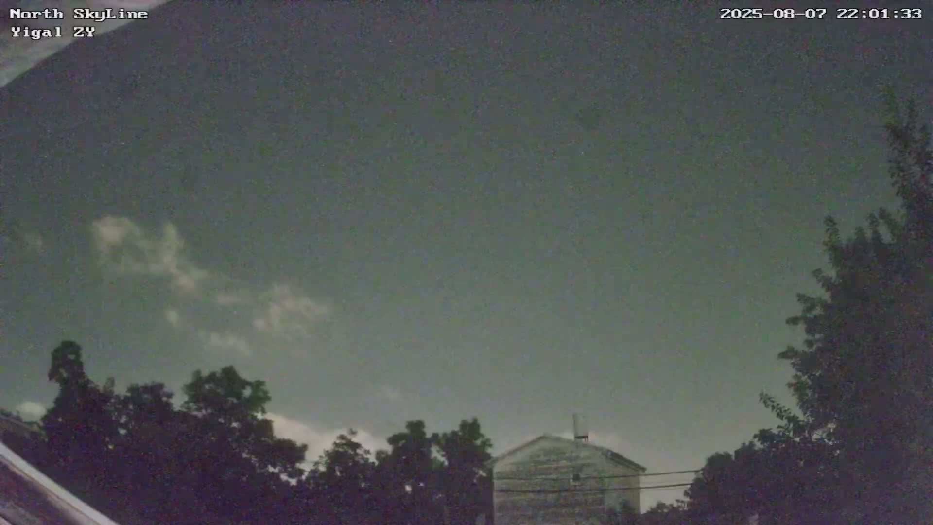 Zikhron Ya'akov, North Towards Skyview from Yigal Street (Missile Spotting) Live Cam - Hadera, Haifa, Israel