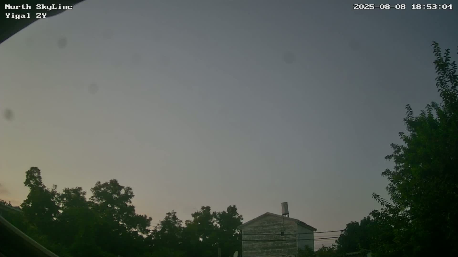 Zikhron Ya'akov, North Towards Skyview from Yigal Street (Missile Spotting) Live Cam - Hadera, Haifa, Israel