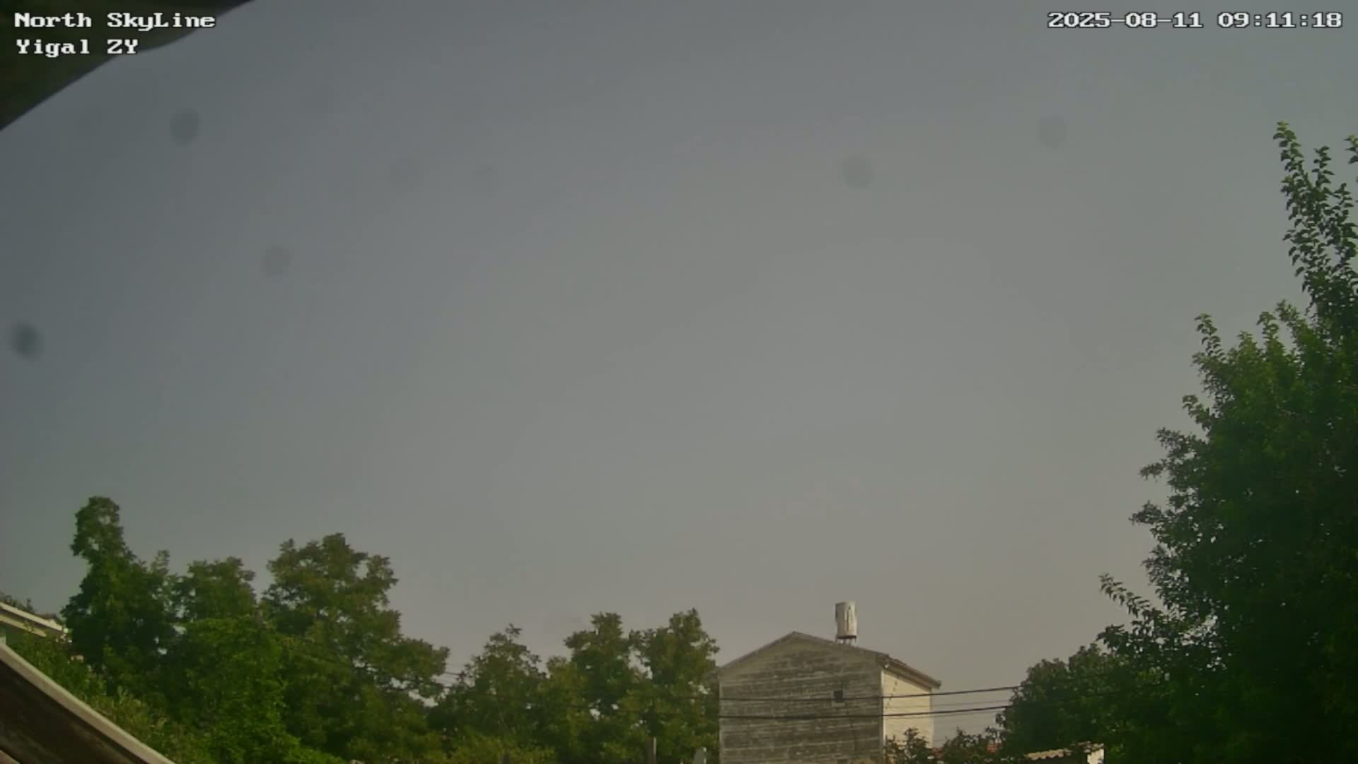 Zikhron Ya'akov, North Towards Skyview from Yigal Street (Missile Spotting) Live Cam - Hadera, Haifa, Israel