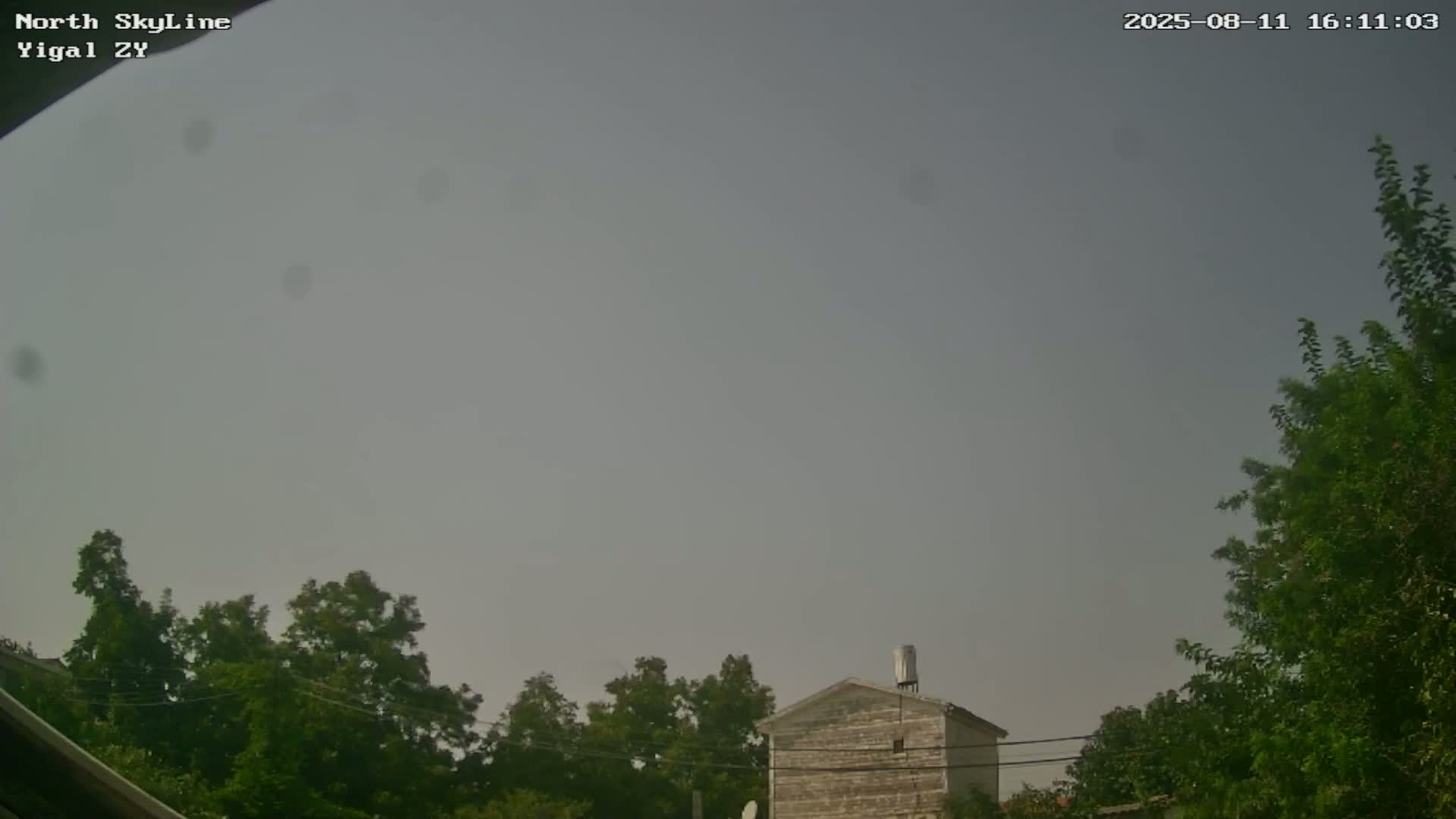 Zikhron Ya'akov, North Towards Skyview from Yigal Street (Missile Spotting) Live Cam - Hadera, Haifa, Israel