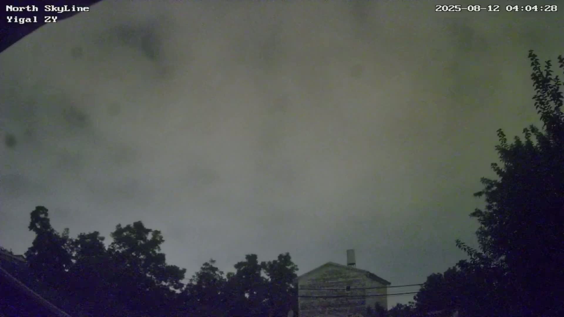 Zikhron Ya'akov, North Towards Skyview from Yigal Street (Missile Spotting) Live Cam - Hadera, Haifa, Israel
