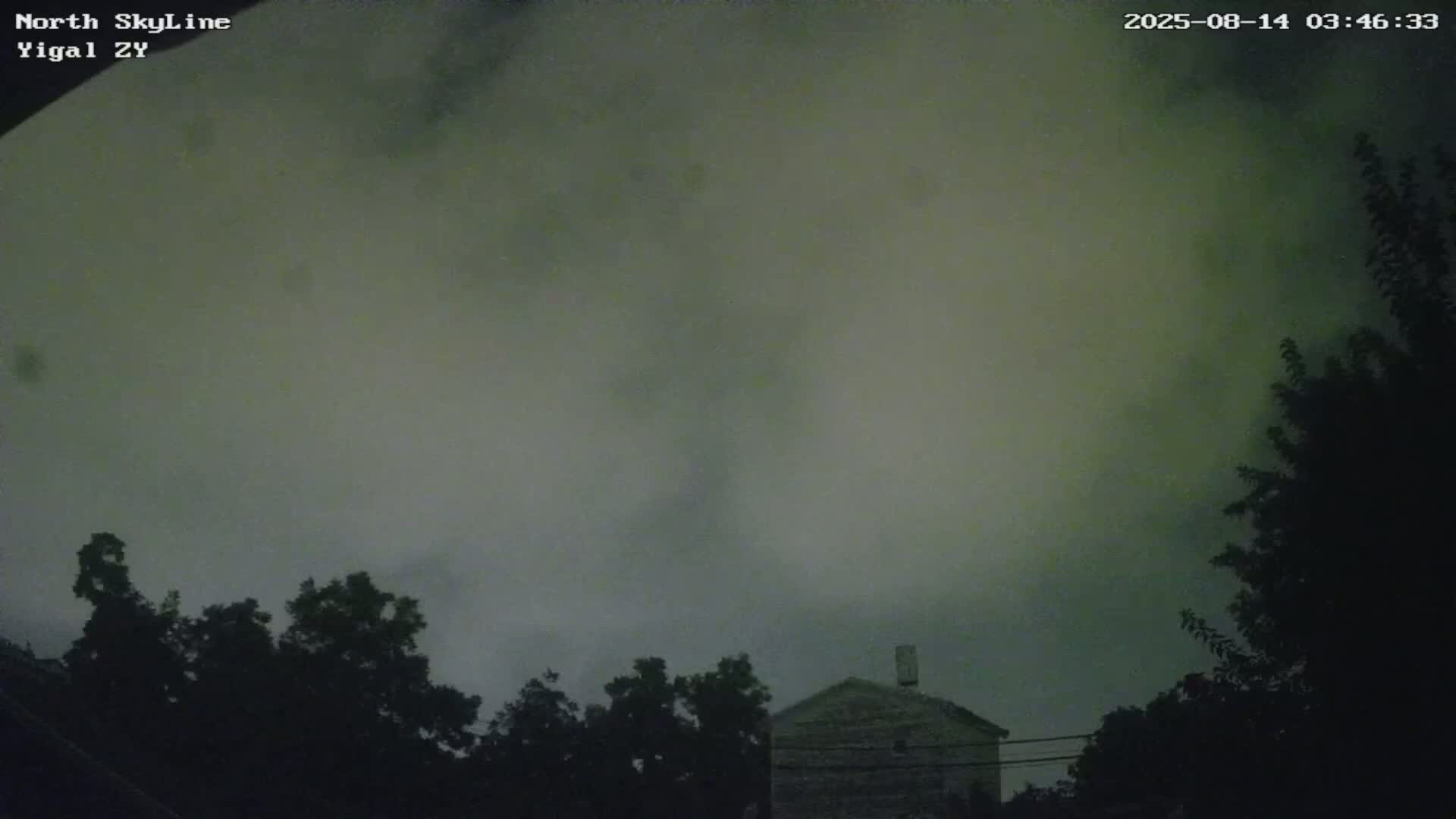 Zikhron Ya'akov, North Towards Skyview from Yigal Street (Missile Spotting) Live Cam - Hadera, Haifa, Israel