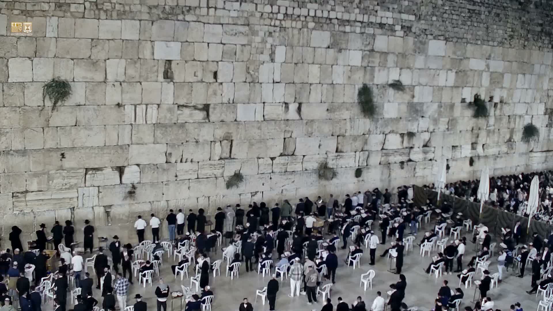 East Quds (East Jerusalem)  Western Wall Main Square East Towards View  Live Cam - Old City, East Quds (East Jerusalem) , Palestine