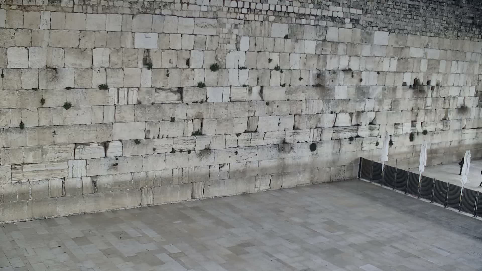 East Quds (East Jerusalem)  Western Wall Main Square East Towards View  Live Cam - Old City, East Quds (East Jerusalem) , Palestine