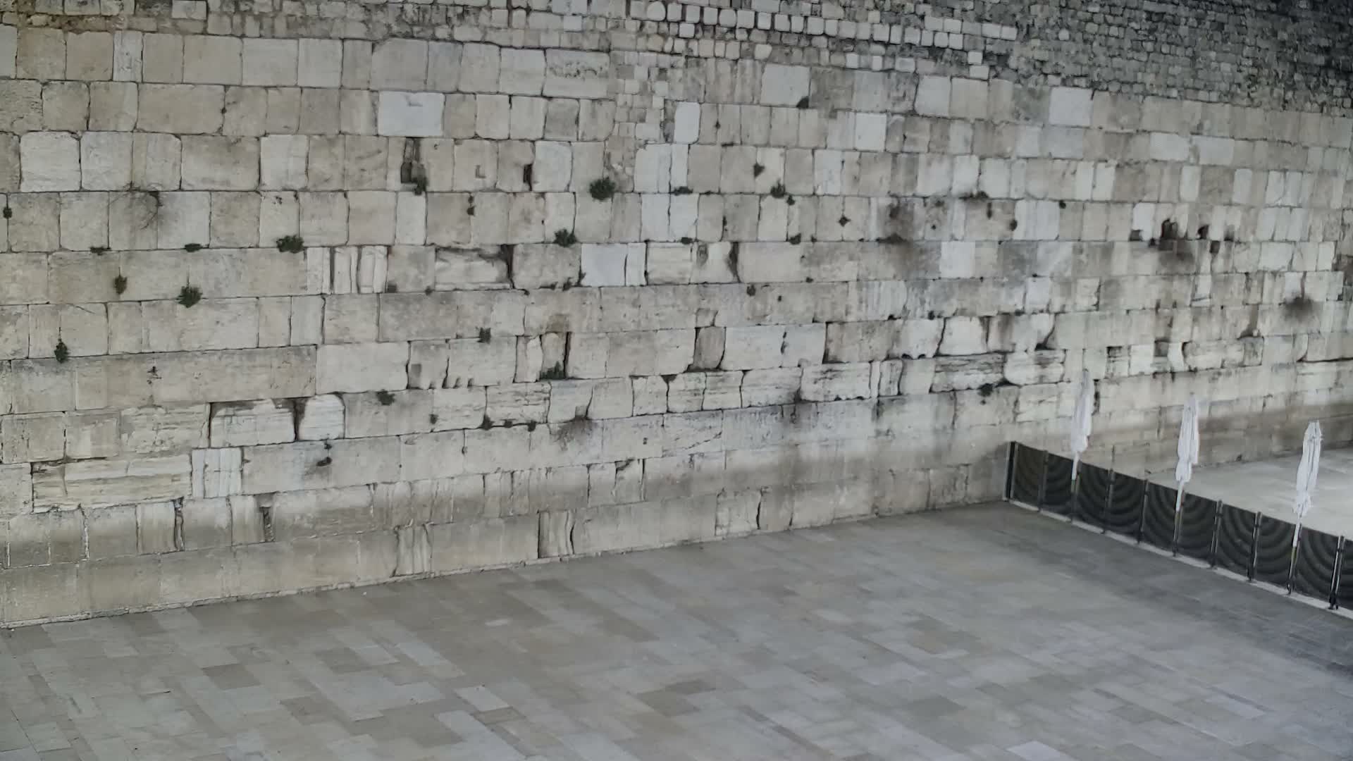 East Quds (East Jerusalem)  Western Wall Main Square East Towards View  Live Cam - Old City, East Quds (East Jerusalem) , Palestine