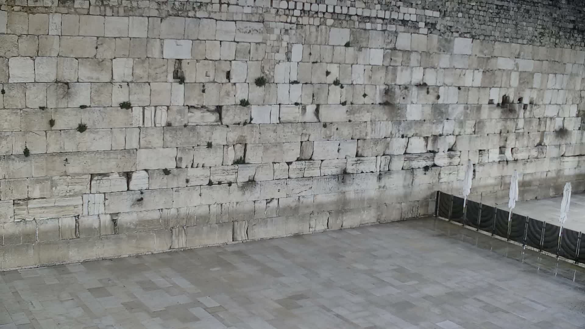East Quds (East Jerusalem)  Western Wall Main Square East Towards View  Live Cam - Old City, East Quds (East Jerusalem) , Palestine