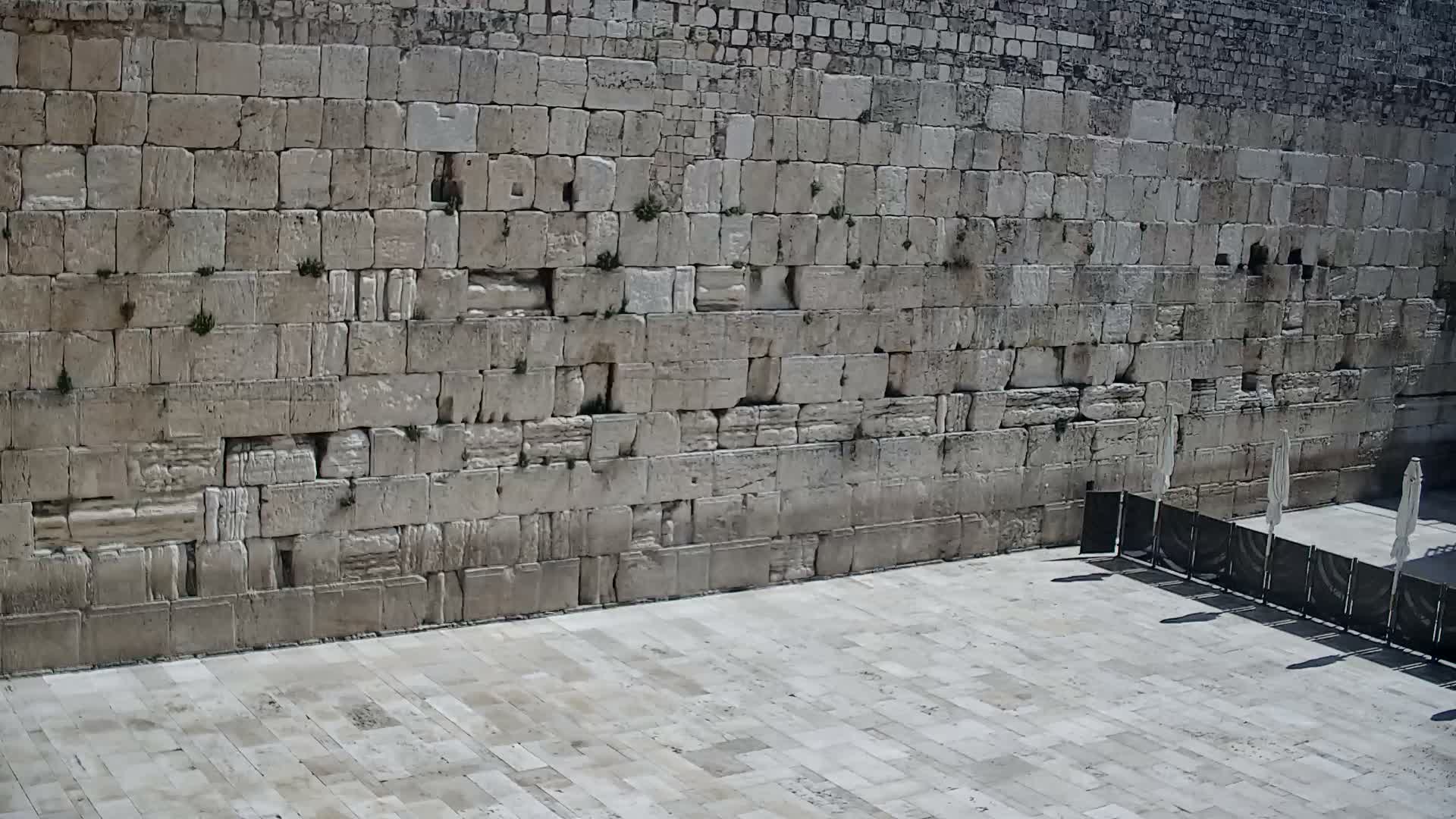 East Quds (East Jerusalem)  Western Wall Main Square East Towards View  Live Cam - Old City, East Quds (East Jerusalem) , Palestine