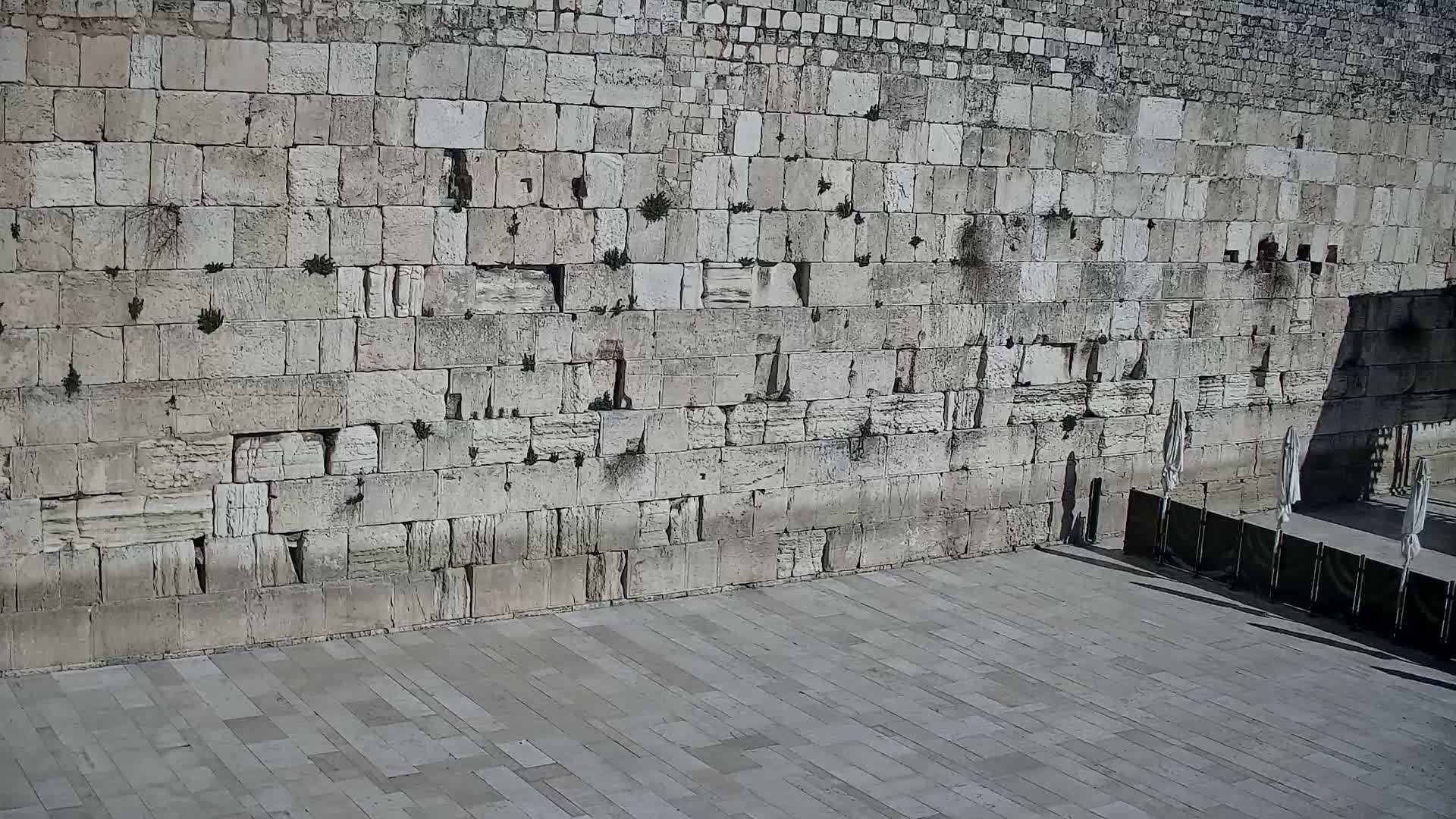 East Quds (East Jerusalem)  Western Wall Main Square East Towards View  Live Cam - Old City, East Quds (East Jerusalem) , Palestine