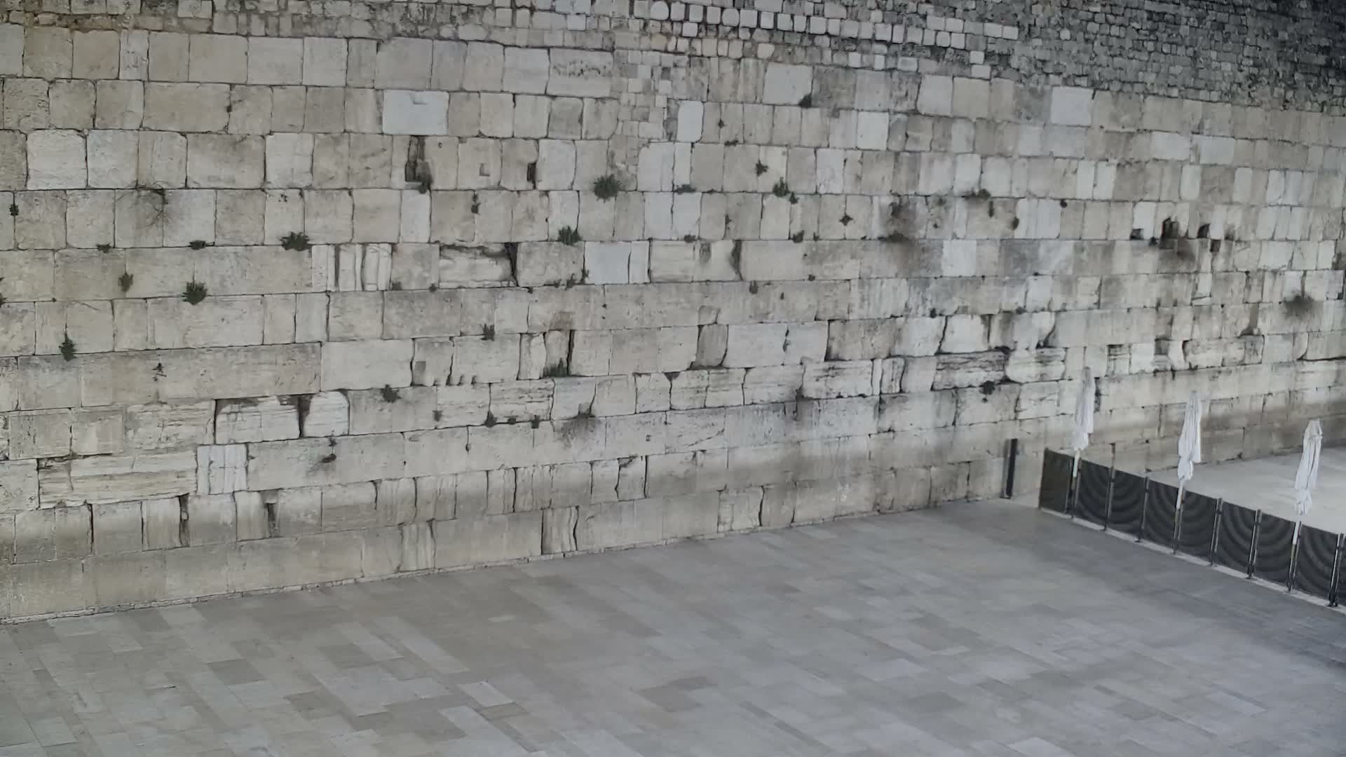 East Quds (East Jerusalem)  Western Wall Main Square East Towards View  Live Cam - Old City, East Quds (East Jerusalem) , Palestine