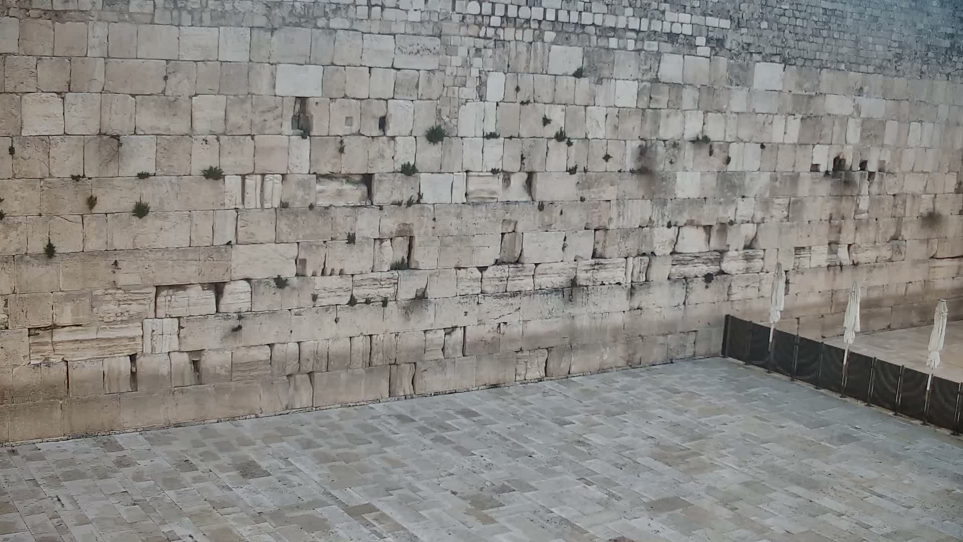 East Quds (East Jerusalem)  Western Wall Main Square East Towards View  Live Cam - Old City, East Quds (East Jerusalem) , Palestine