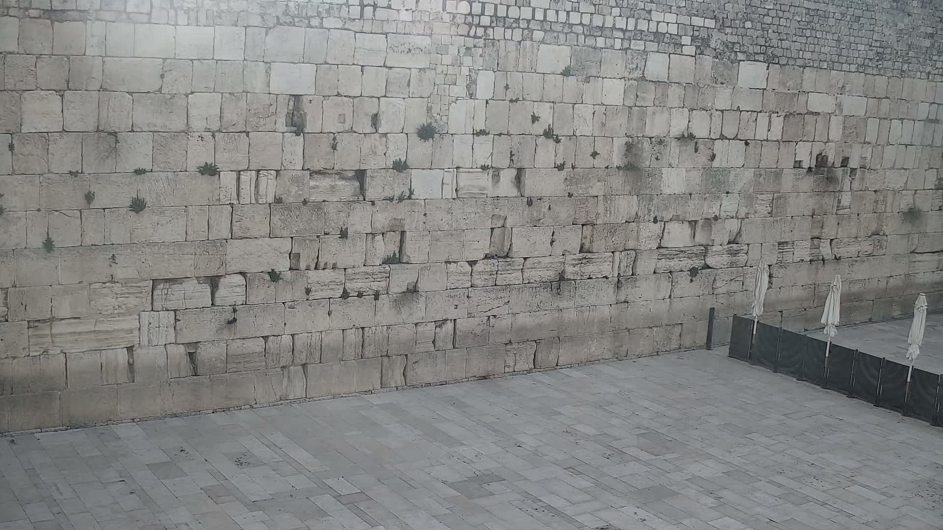 East Quds (East Jerusalem)  Western Wall Main Square East Towards View  Live Cam - Old City, East Quds (East Jerusalem) , Palestine
