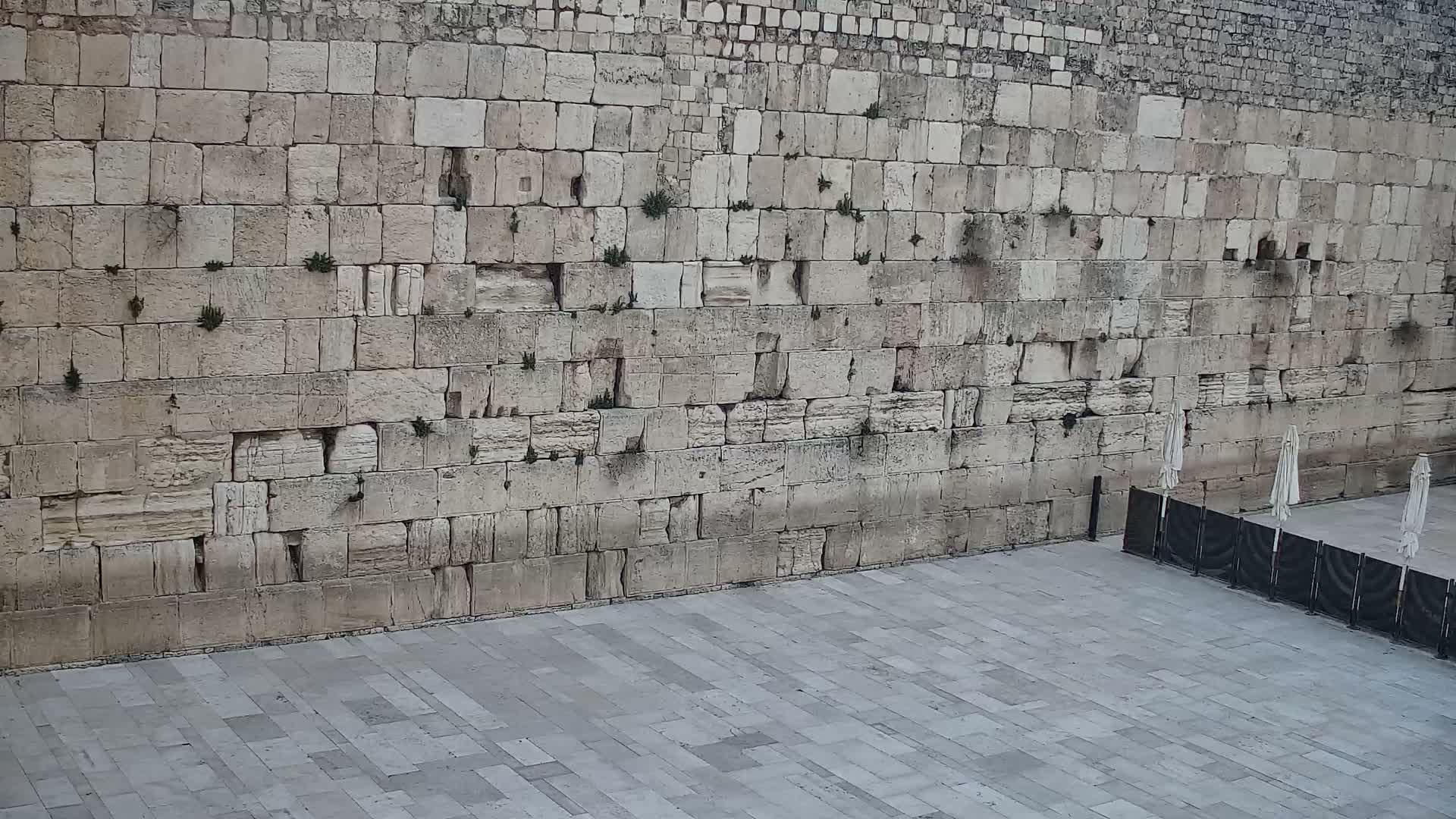 East Quds (East Jerusalem)  Western Wall Main Square East Towards View  Live Cam - Old City, East Quds (East Jerusalem) , Palestine