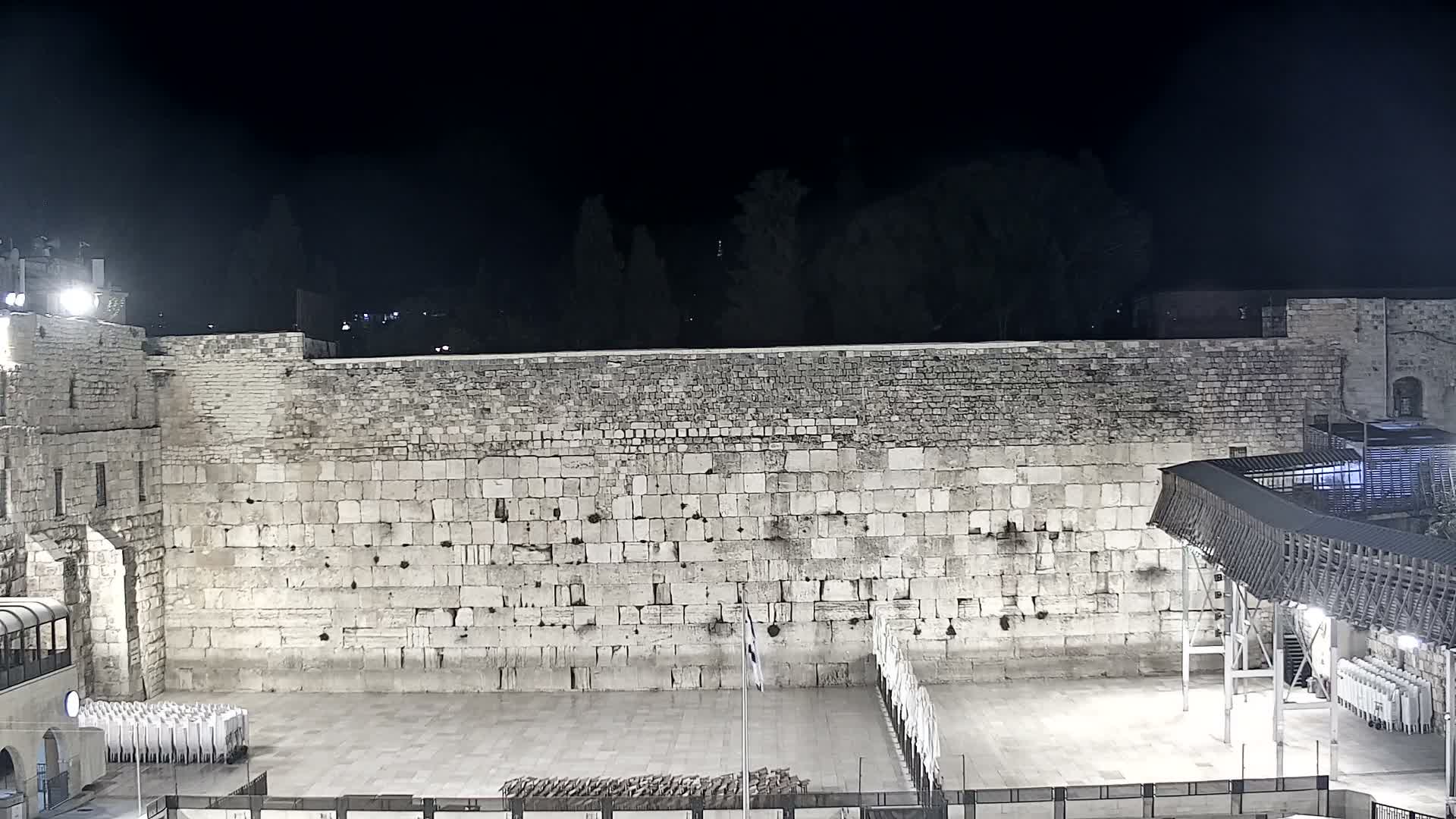 East Quds (East Jerusalem)  Western Wall Prayer Square Southeast Towards View  Live Cam - Old City, East Quds (East Jerusalem) , Palestine