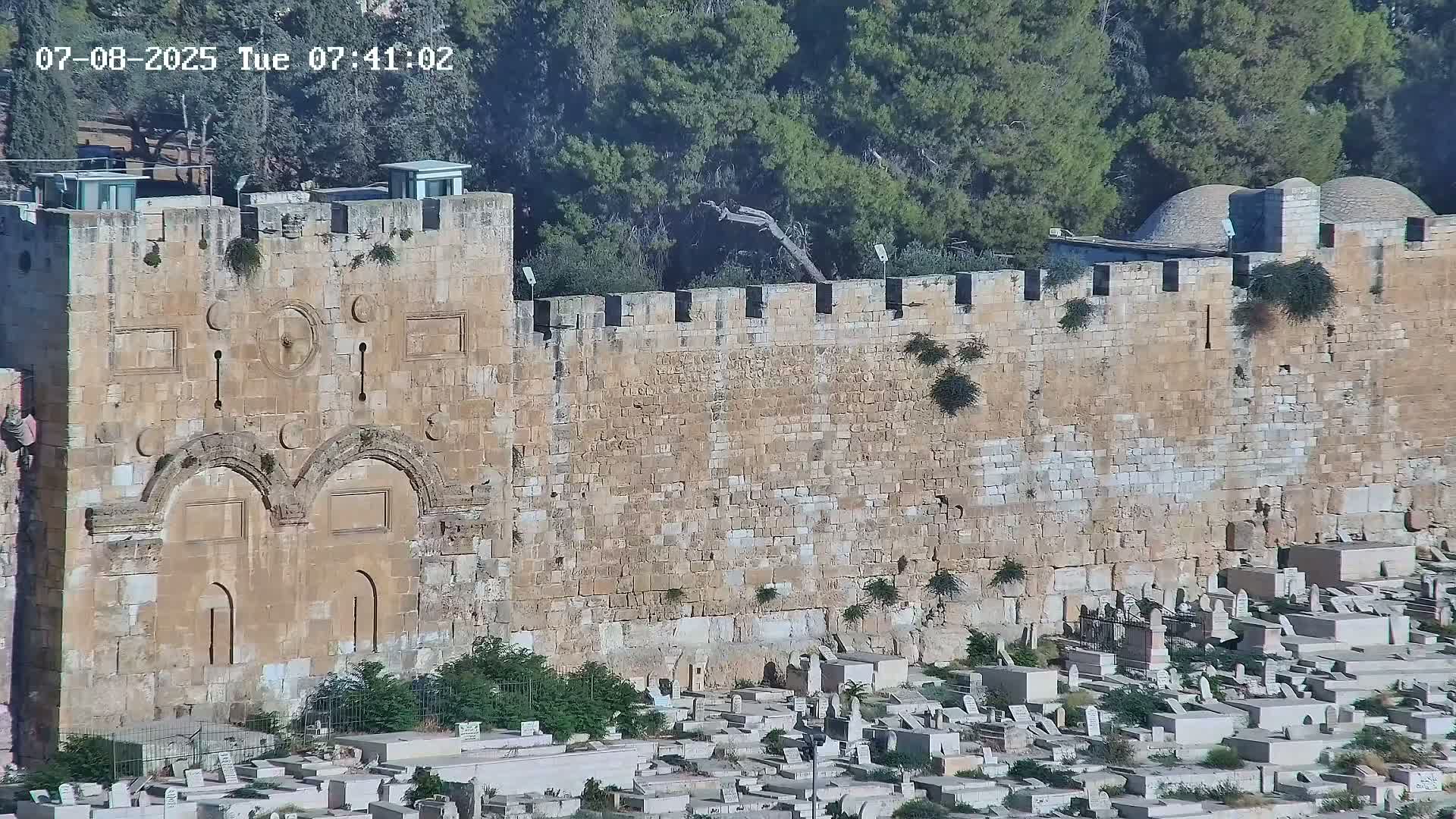 East Quds (East  Jerusalem) ElAqsa Mosque/Gethsemane/Golden Gate/Dome of Rock/Temple Mount/Pater Noster Church & Quds 360 Panaroma Skyline View  Live Cam - At-Tur, East Quds (East Jerusalem), Palestine