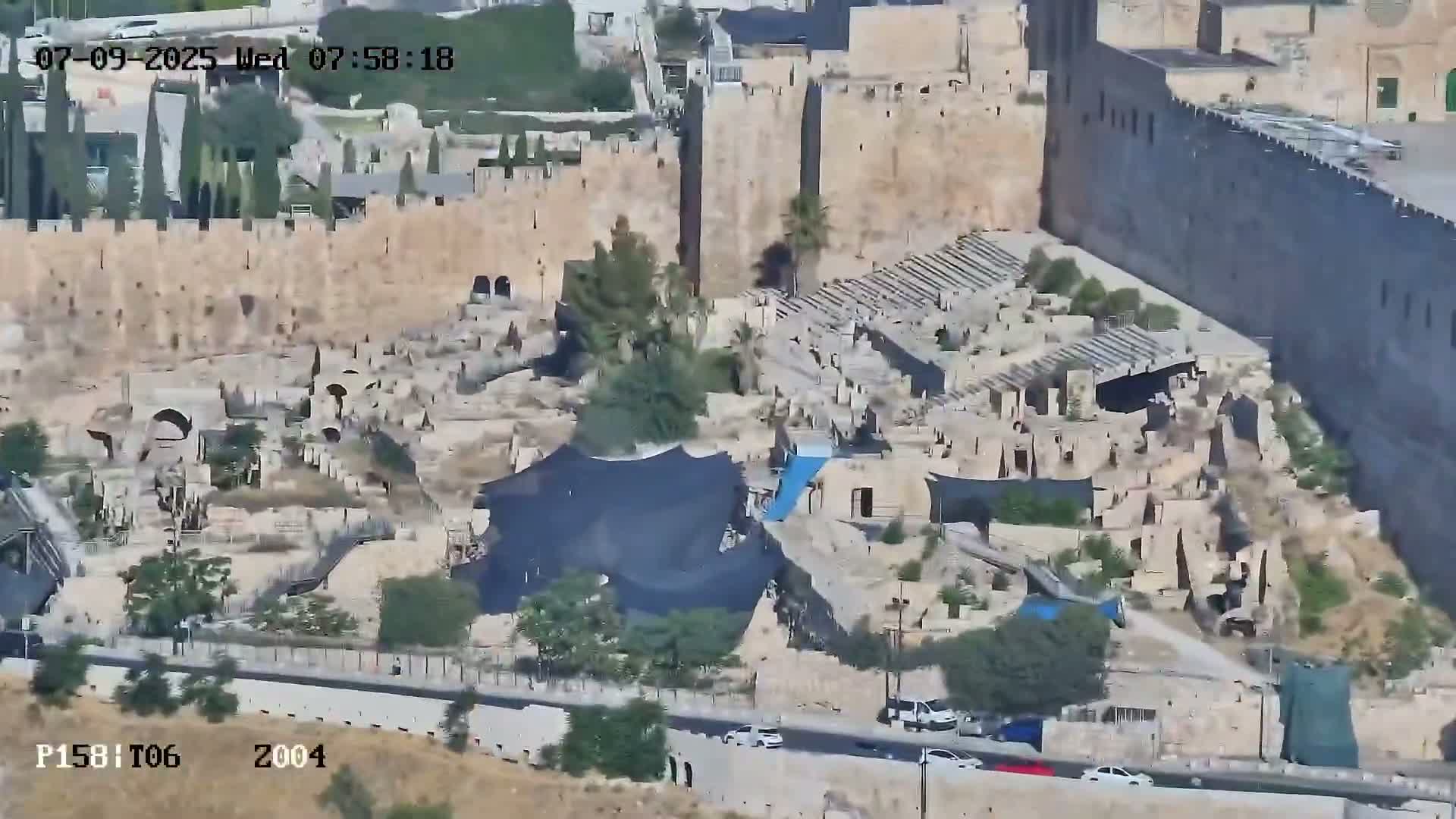 East Quds (East  Jerusalem) ElAqsa Mosque/Gethsemane/Golden Gate/Dome of Rock/Temple Mount/Pater Noster Church & Quds 360 Panaroma Skyline View  Live Cam - At-Tur, East Quds (East Jerusalem), Palestine