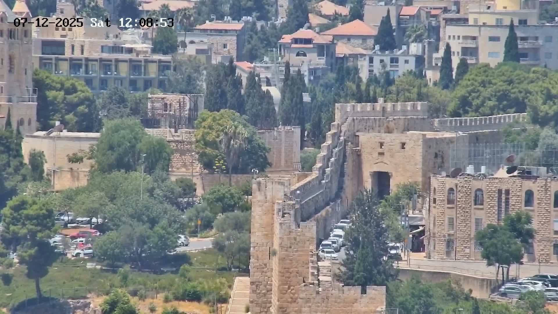 East Quds (East  Jerusalem) ElAqsa Mosque/Gethsemane/Golden Gate/Dome of Rock/Temple Mount/Pater Noster Church & Quds 360 Panaroma Skyline View  Live Cam - At-Tur, East Quds (East Jerusalem), Palestine