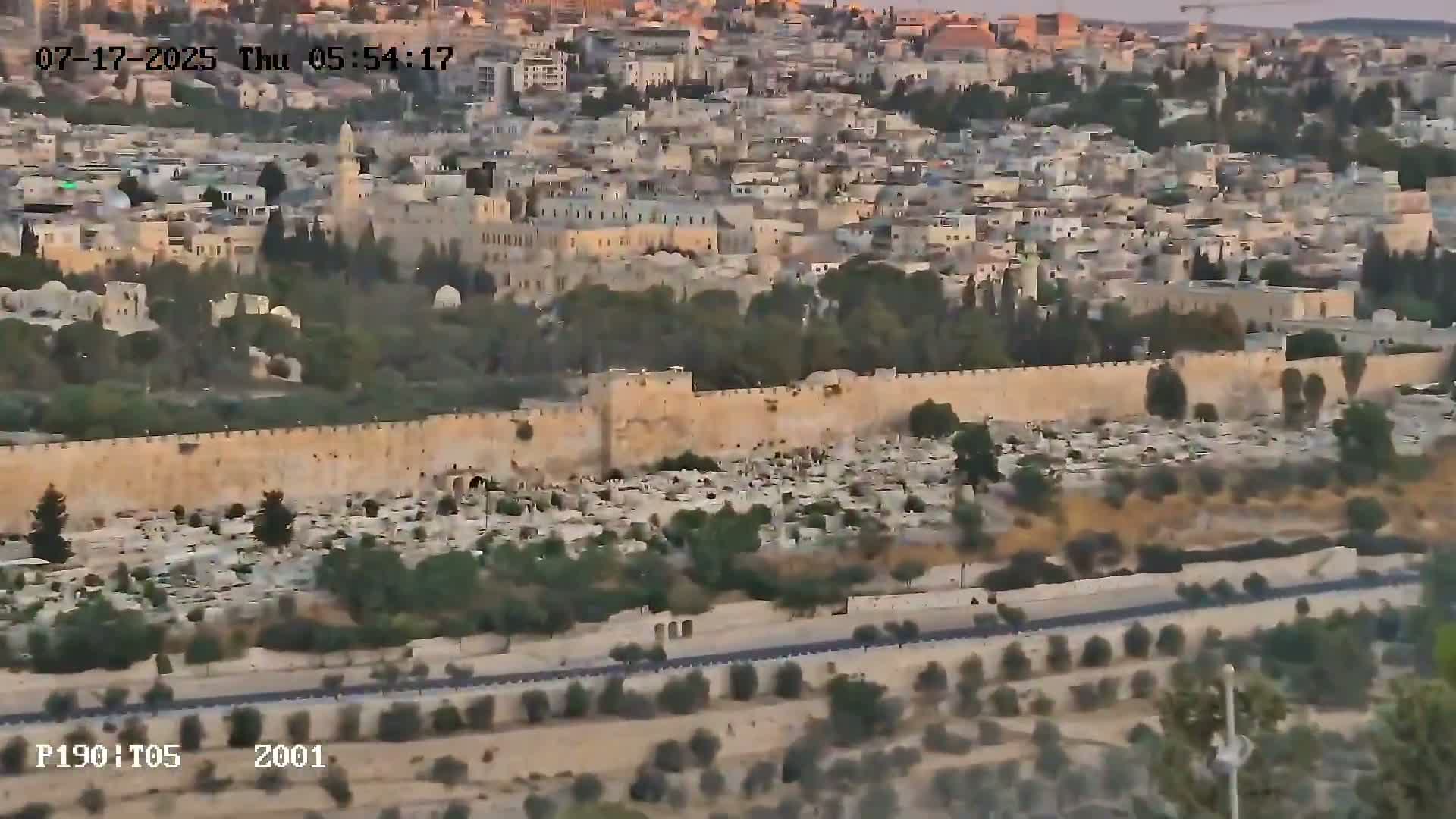 East Quds (East  Jerusalem) ElAqsa Mosque/Gethsemane/Golden Gate/Dome of Rock/Temple Mount/Pater Noster Church & Quds 360 Panaroma Skyline View  Live Cam - At-Tur, East Quds (East Jerusalem), Palestine