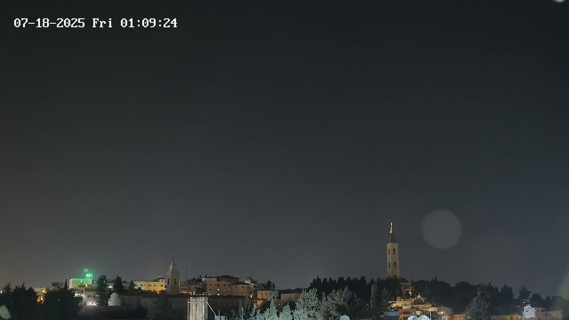 East Quds (East  Jerusalem) ElAqsa Mosque/Gethsemane/Golden Gate/Dome of Rock/Temple Mount/Pater Noster Church & Quds 360 Panaroma Skyline View  Live Cam - At-Tur, East Quds (East Jerusalem), Palestine