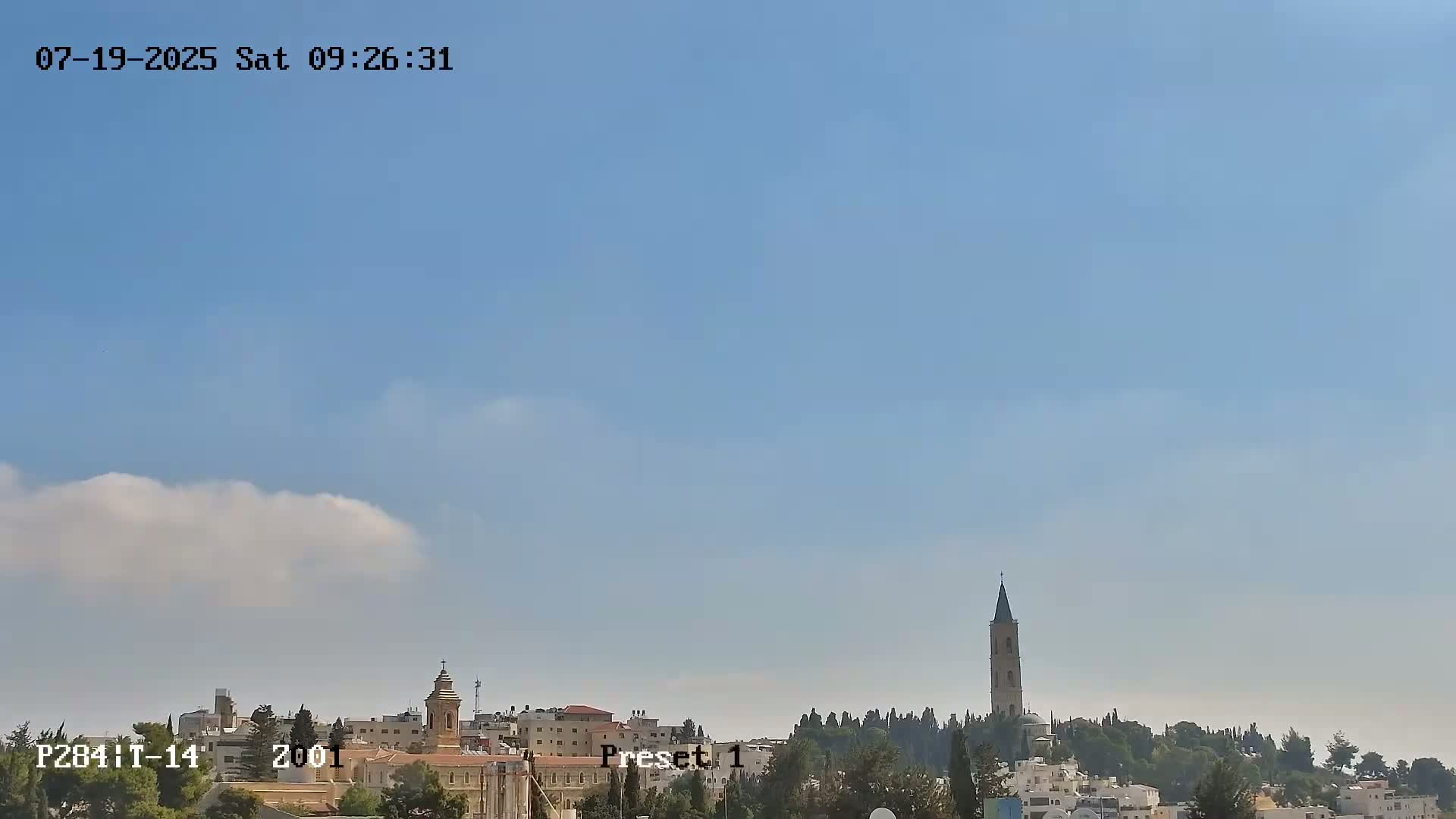 East Quds (East  Jerusalem) ElAqsa Mosque/Gethsemane/Golden Gate/Dome of Rock/Temple Mount/Pater Noster Church & Quds 360 Panaroma Skyline View  Live Cam - At-Tur, East Quds (East Jerusalem), Palestine